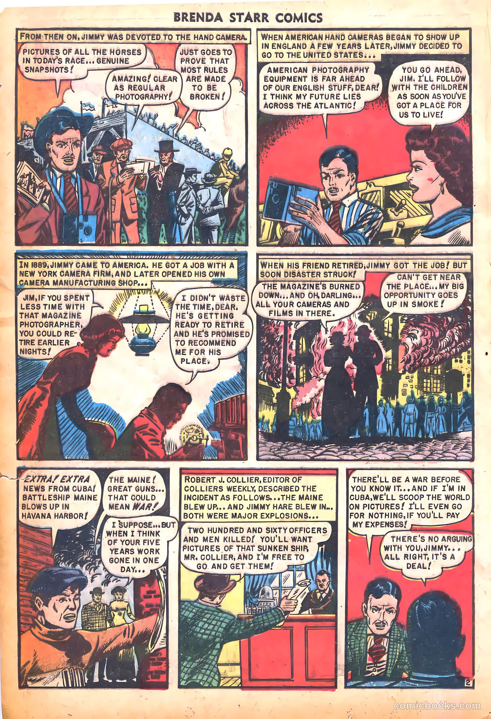 Brenda Starr Comics #10 (1949) — page 20 of 36