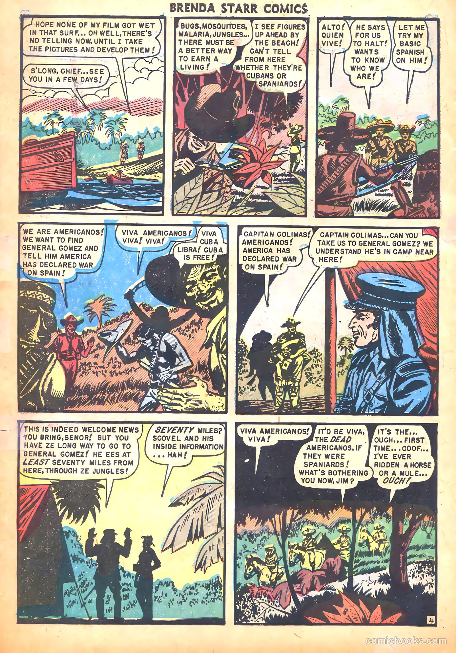 Brenda Starr Comics #10 (1949) — page 22 of 36
