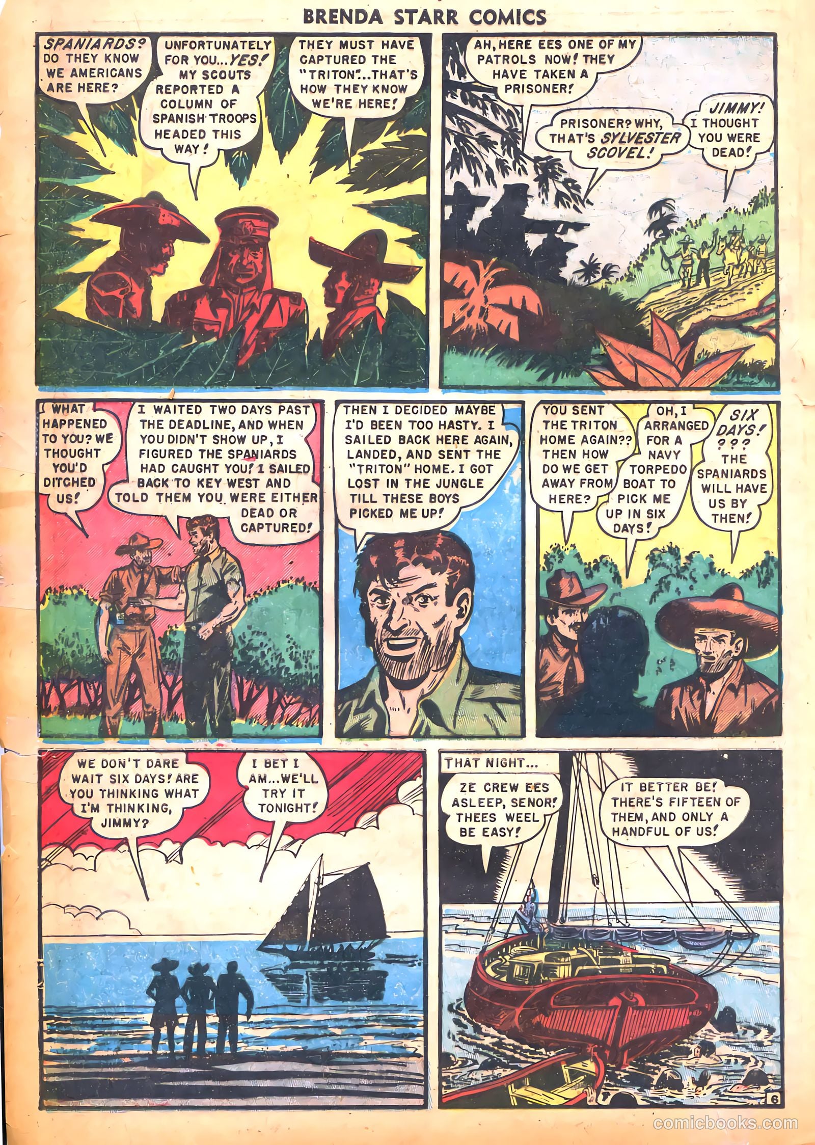 Brenda Starr Comics #10 (1949) — page 24 of 36
