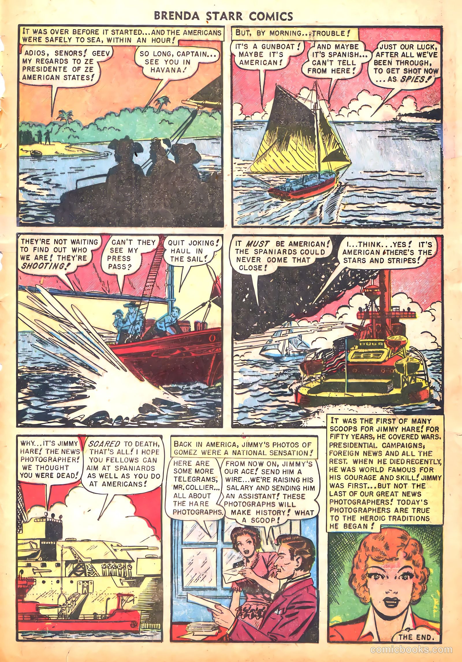 Brenda Starr Comics #10 (1949) — page 25 of 36