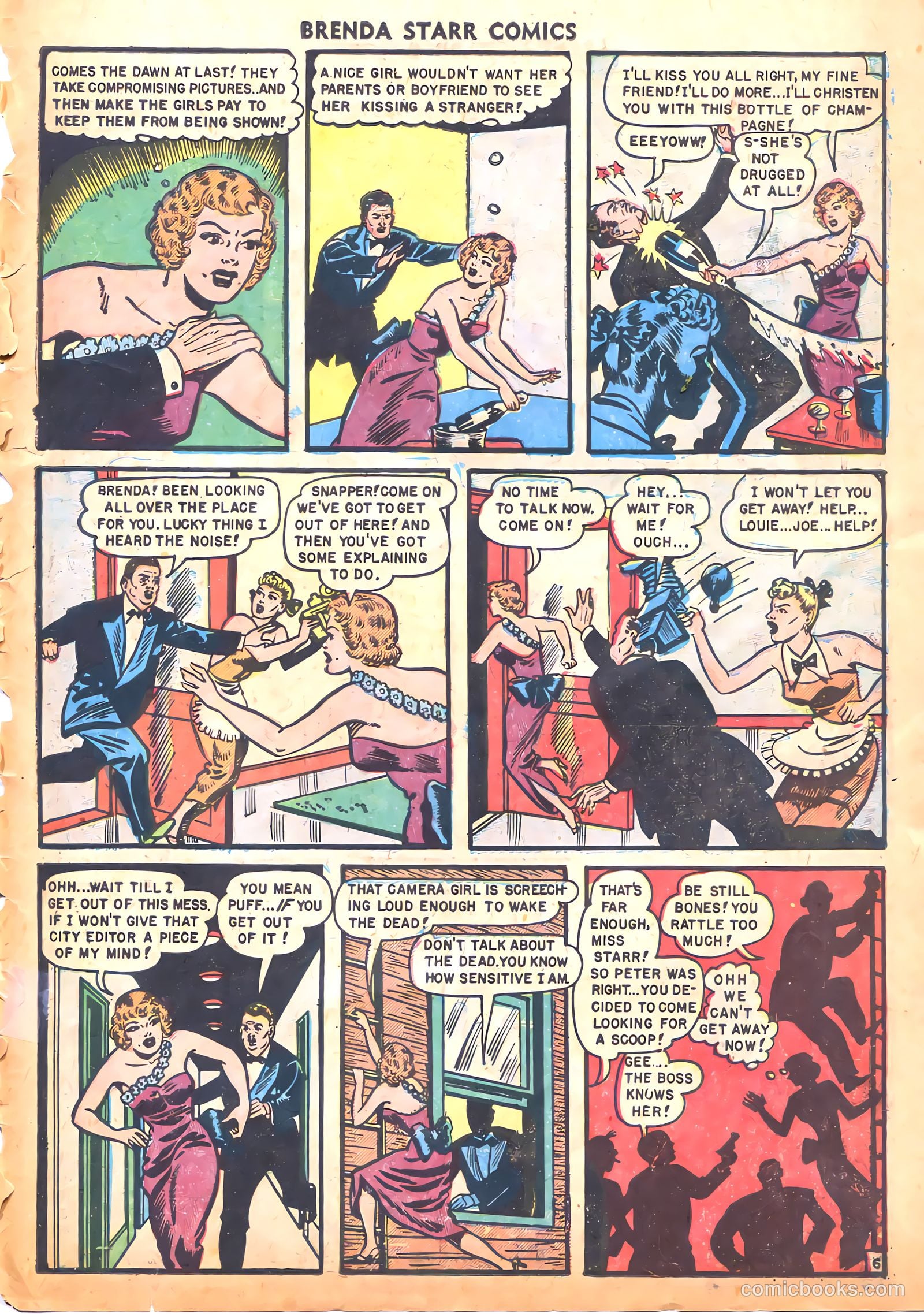 Brenda Starr Comics #10 (1949) — page 31 of 36
