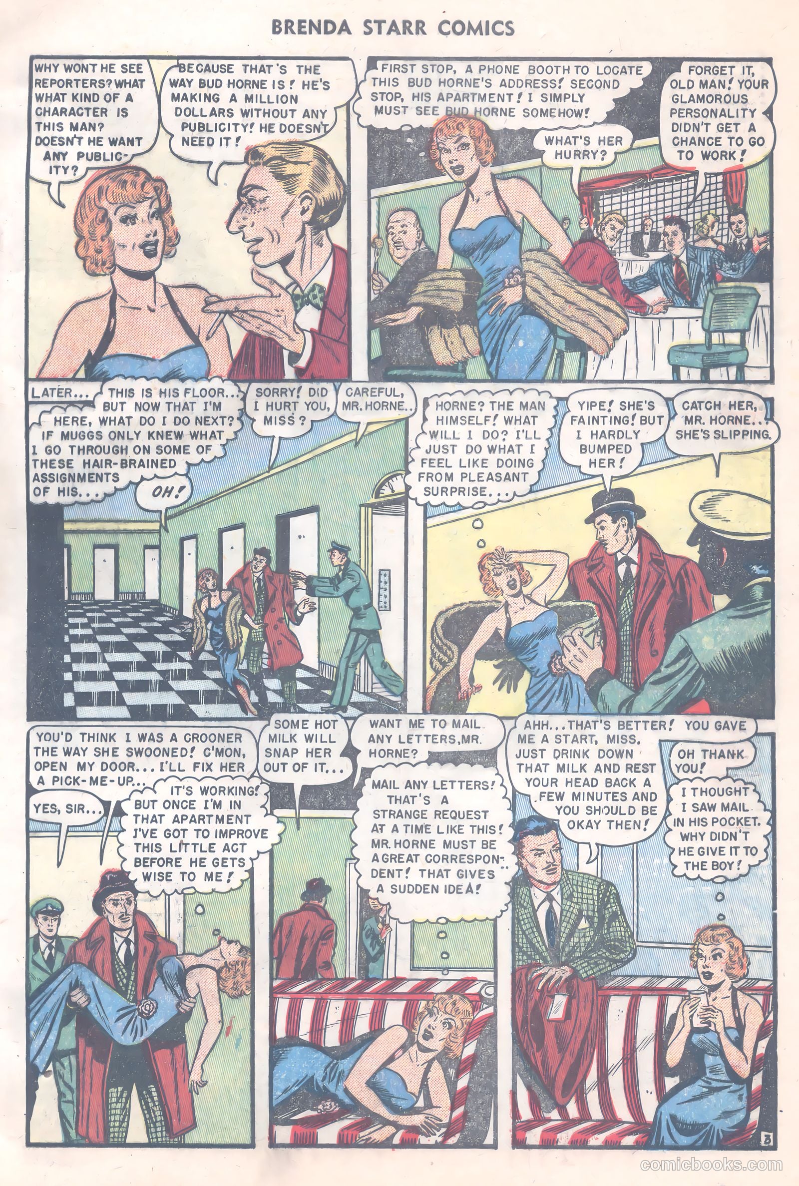 Brenda Starr Comics #11 (1949) — page 5 of 36