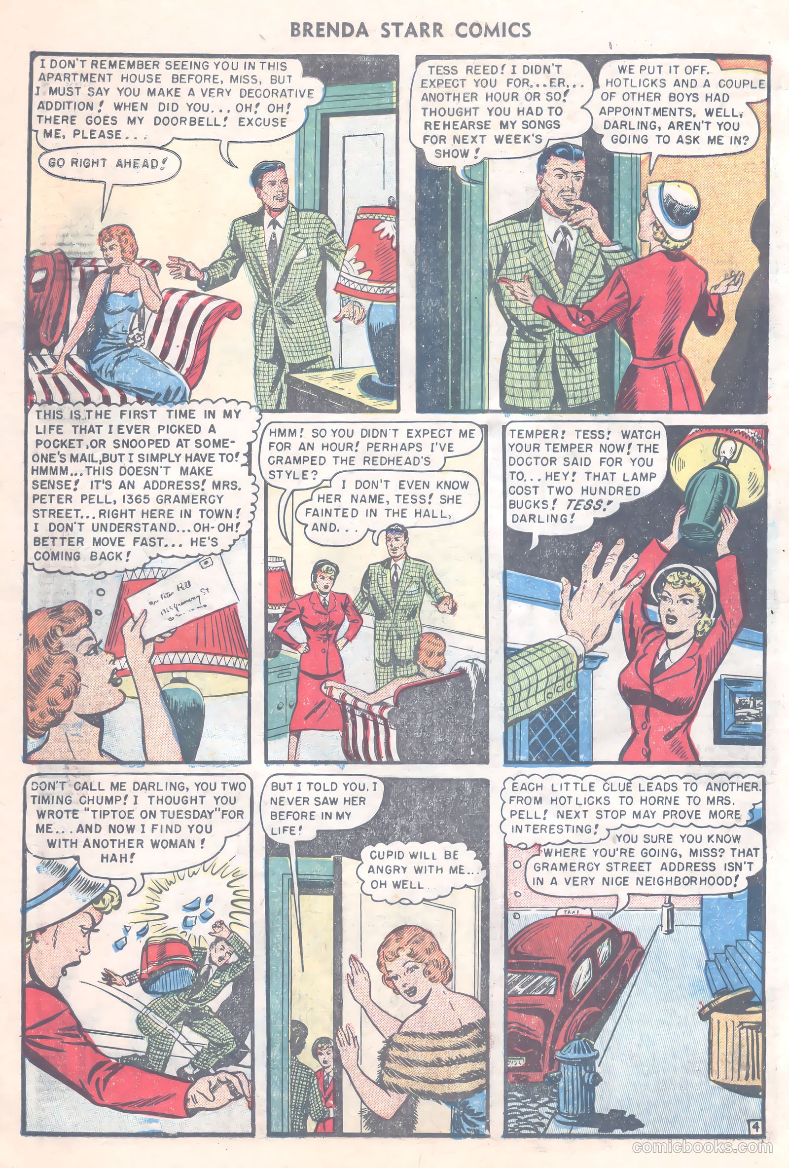 Brenda Starr Comics #11 (1949) — page 6 of 36