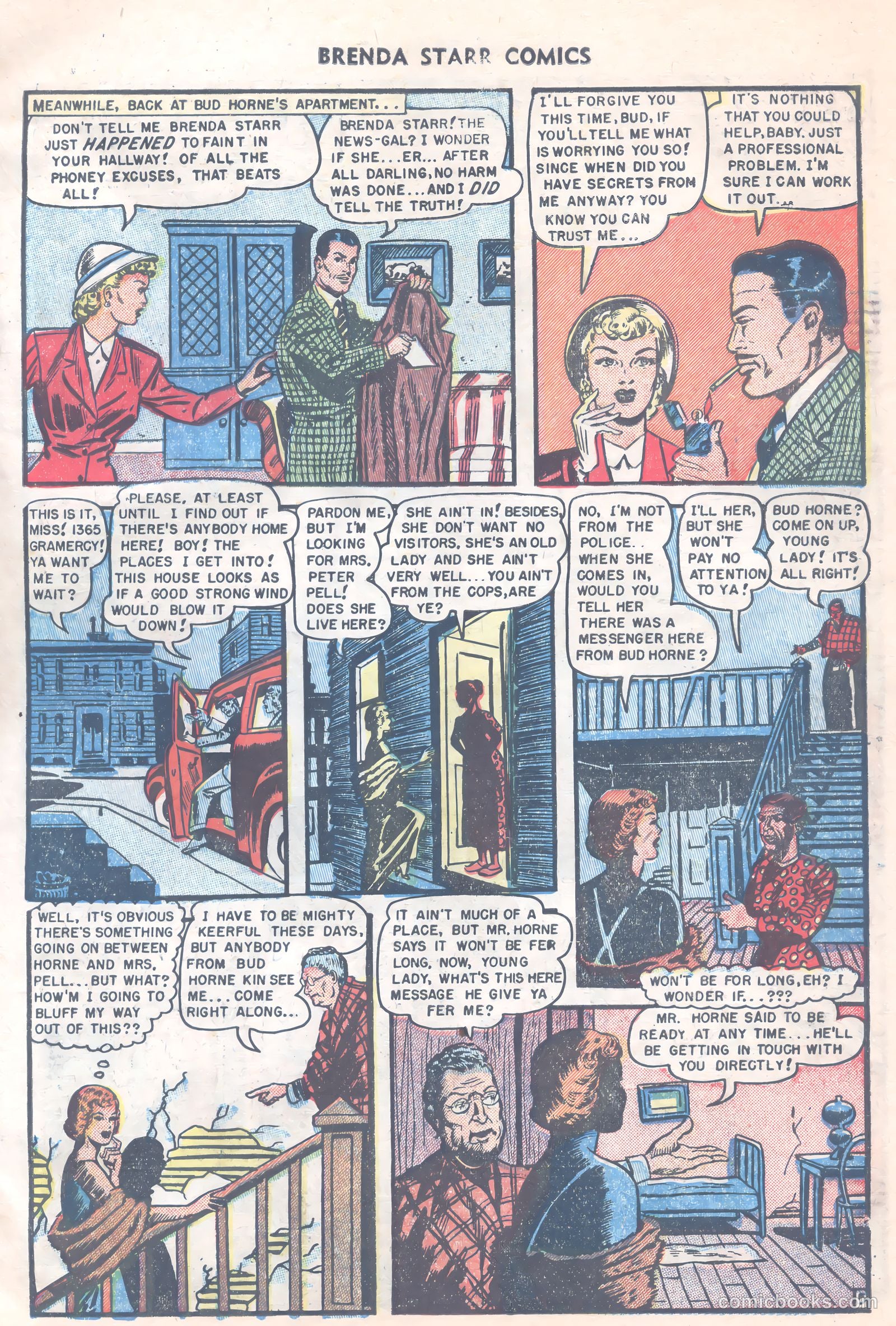 Brenda Starr Comics #11 (1949) — page 7 of 36