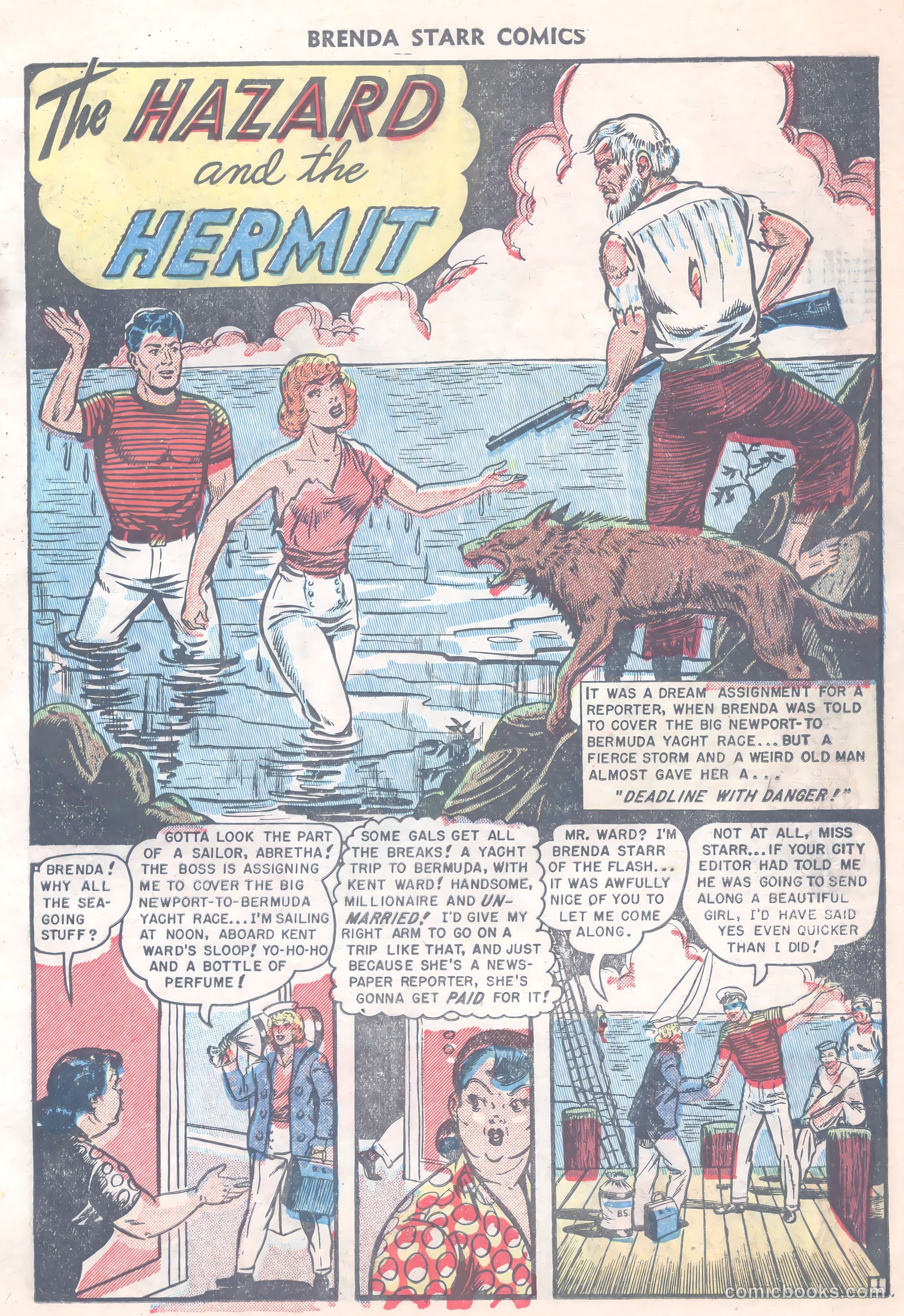 Brenda Starr Comics #11 (1949) — page 11 of 36
