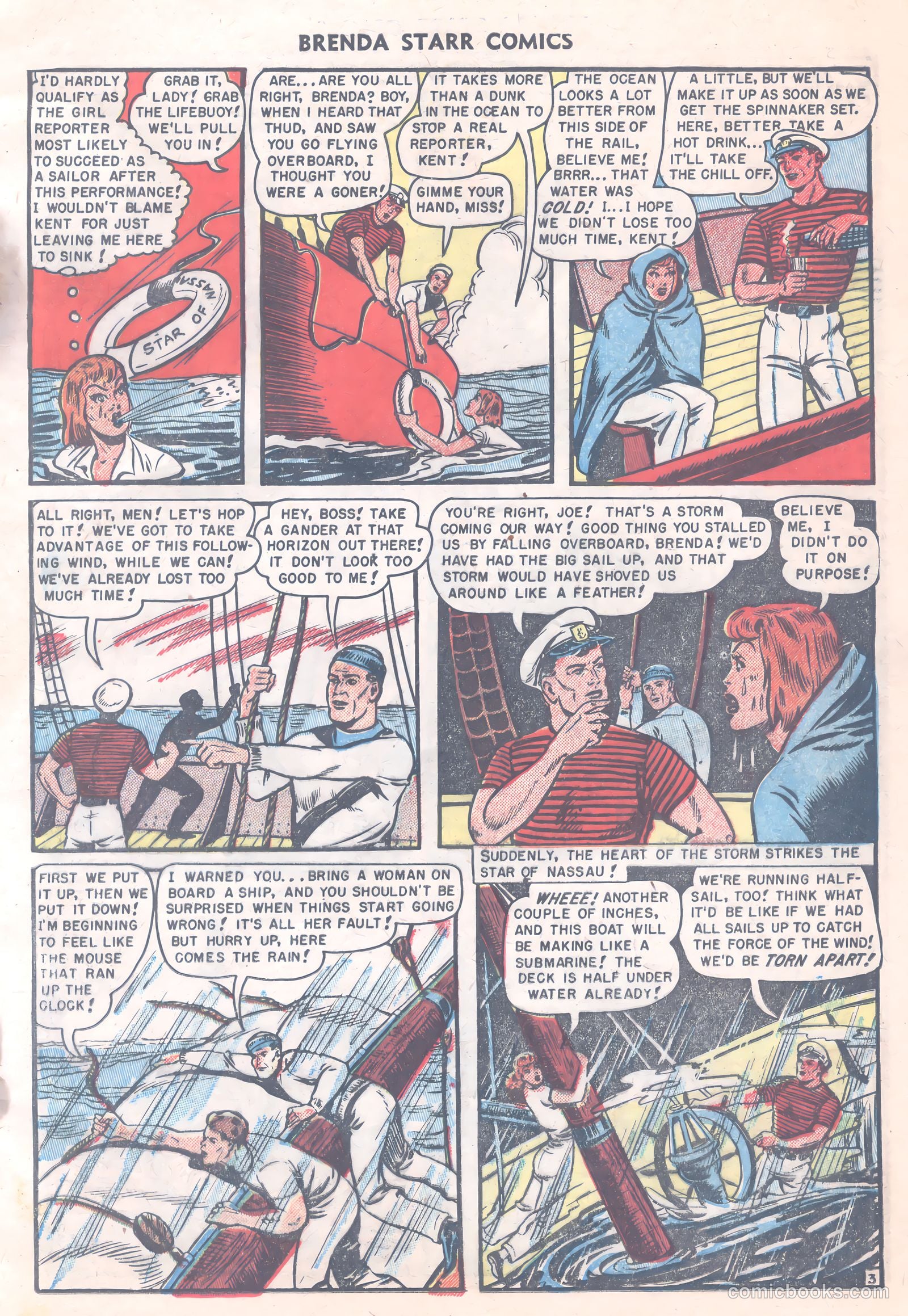 Brenda Starr Comics #11 (1949) — page 13 of 36