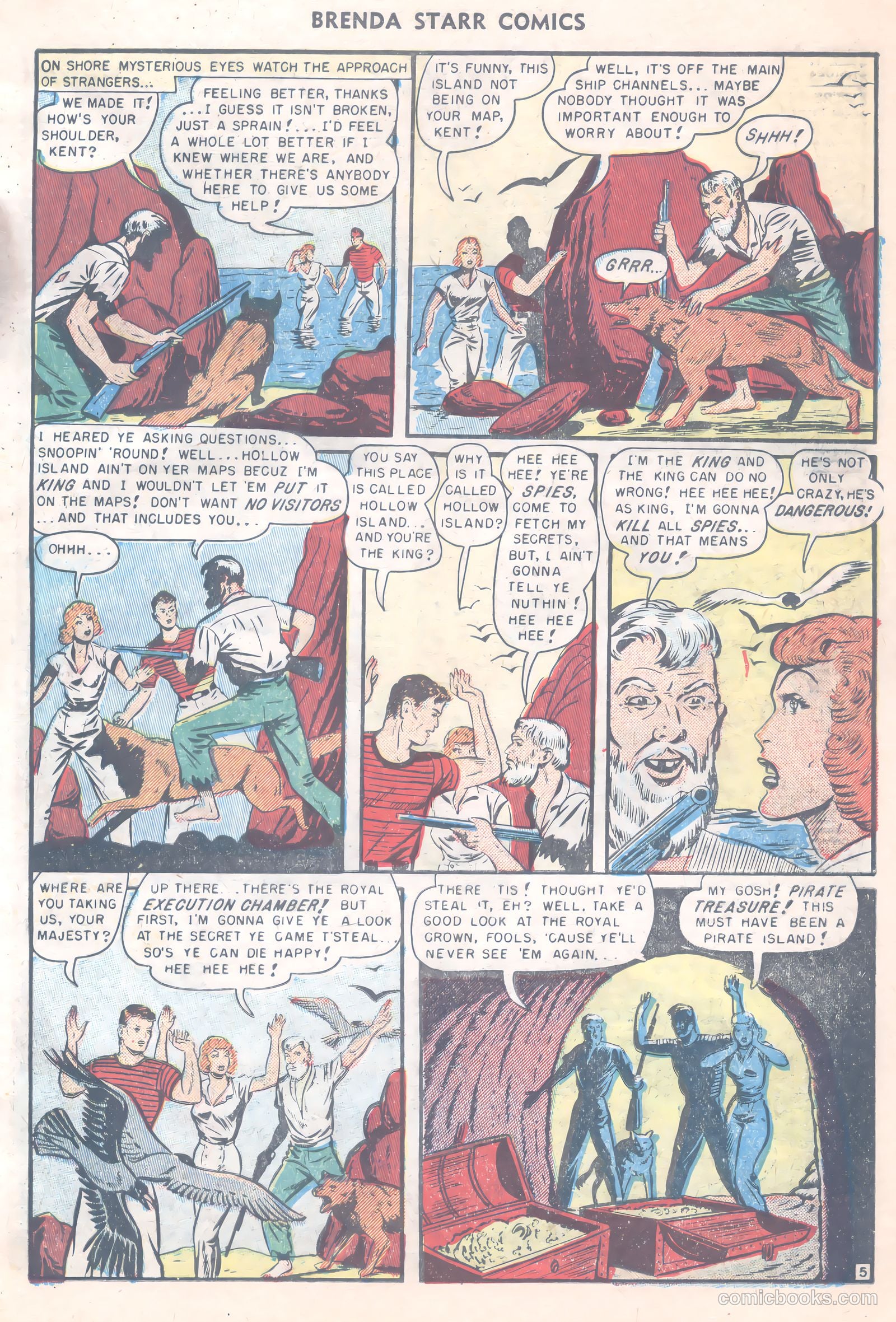 Brenda Starr Comics #11 (1949) — page 15 of 36