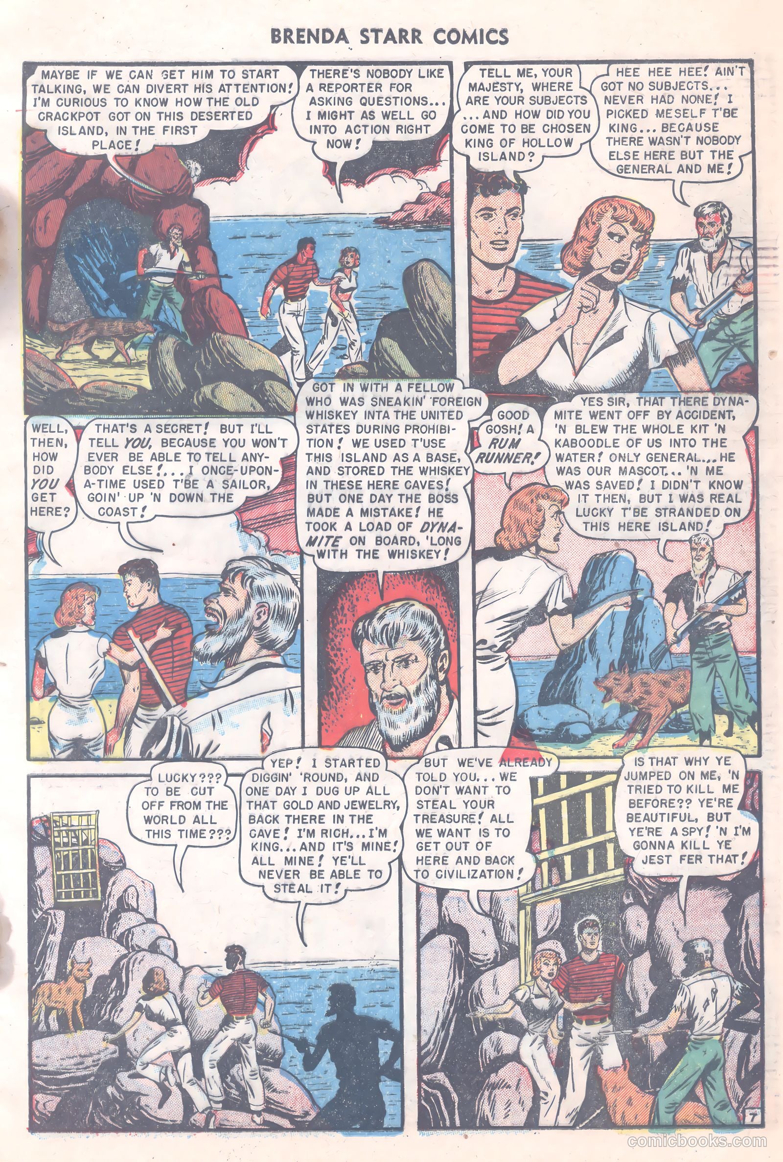 Brenda Starr Comics #11 (1949) — page 17 of 36