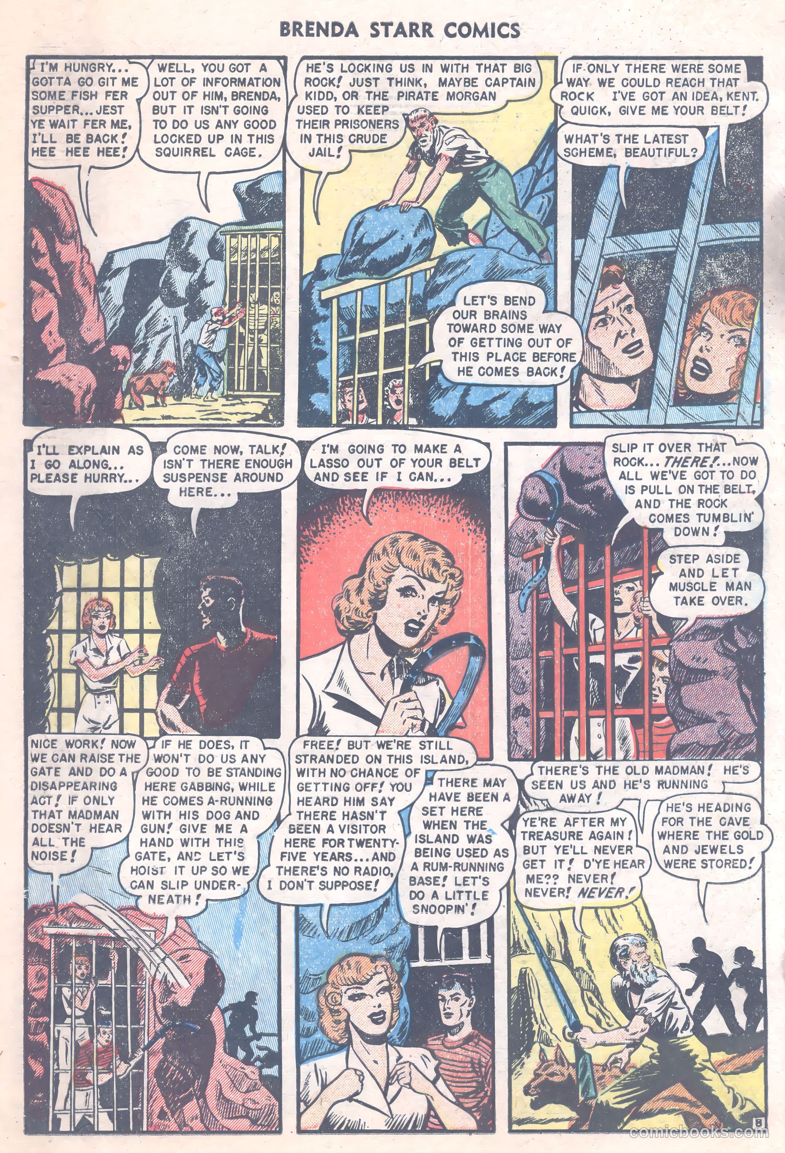 Brenda Starr Comics #11 (1949) — page 18 of 36