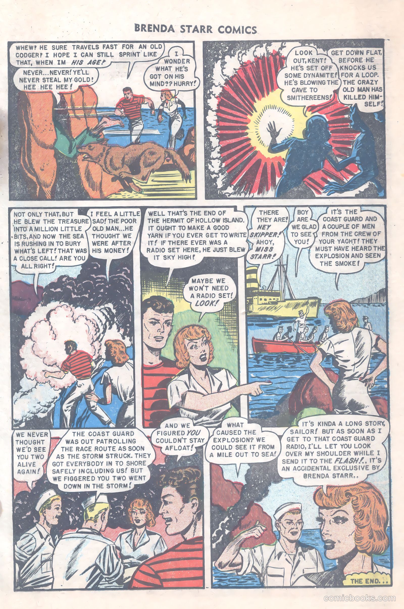 Brenda Starr Comics #11 (1949) — page 19 of 36