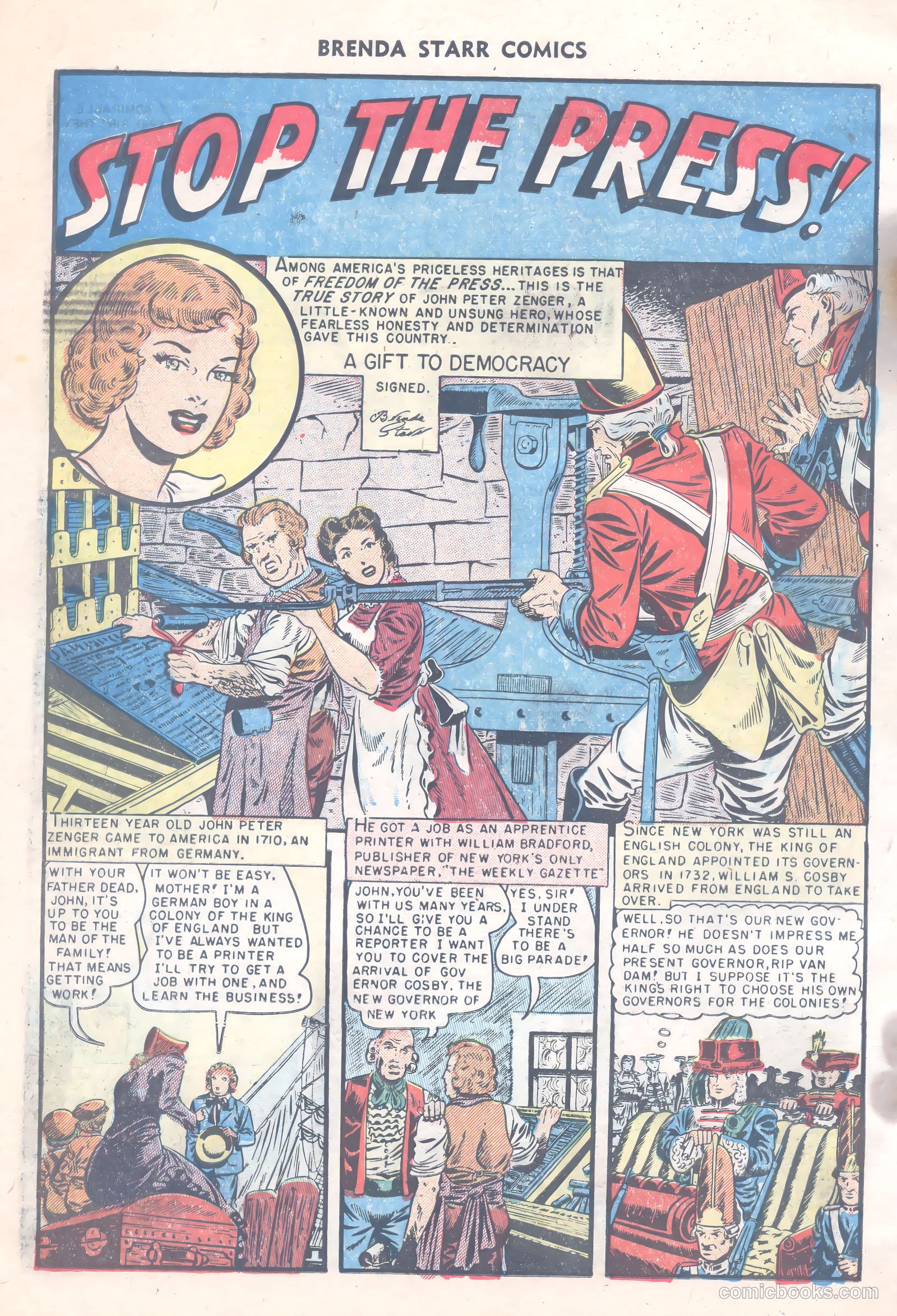 Brenda Starr Comics #11 (1949) — page 22 of 36