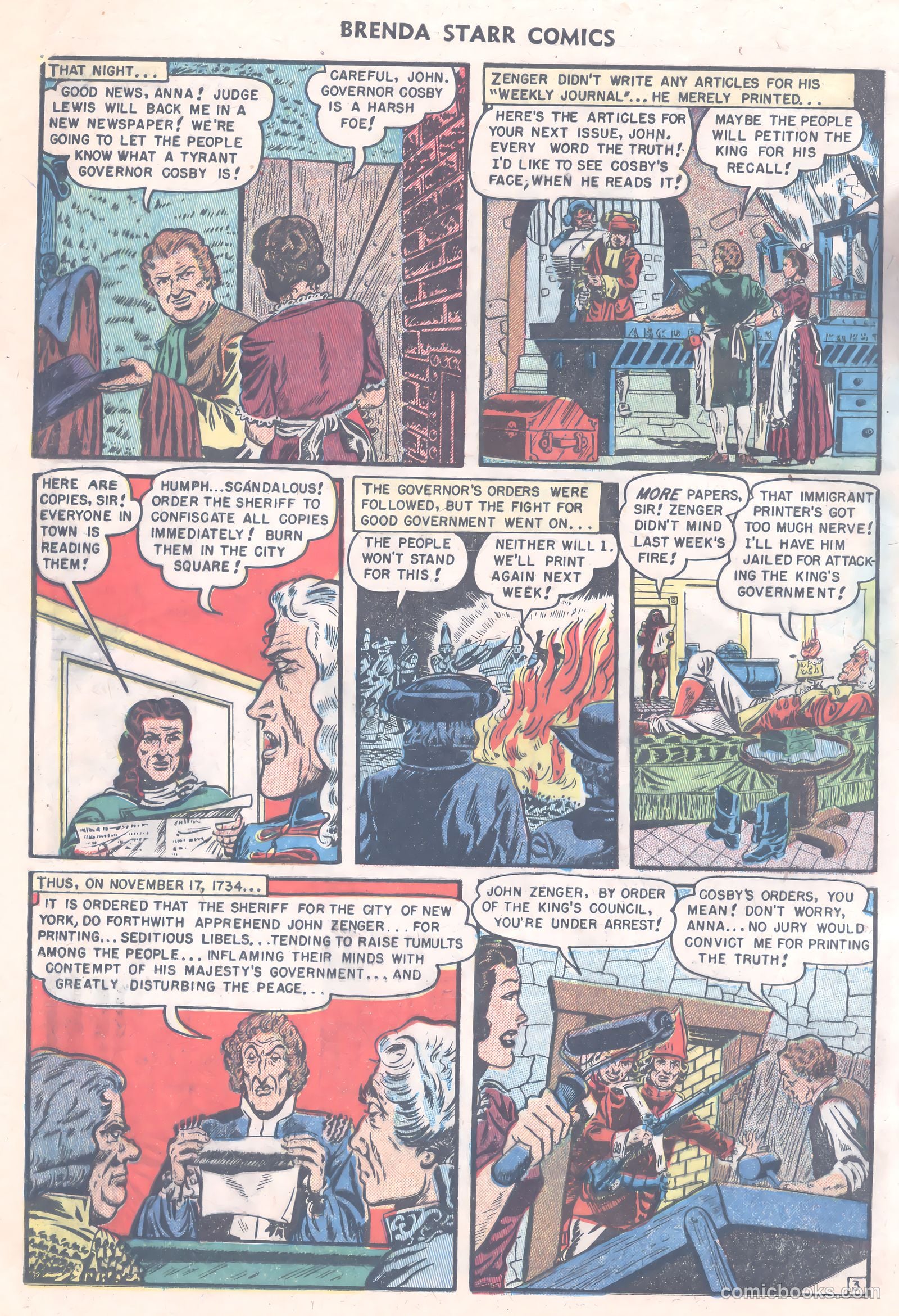 Brenda Starr Comics #11 (1949) — page 24 of 36