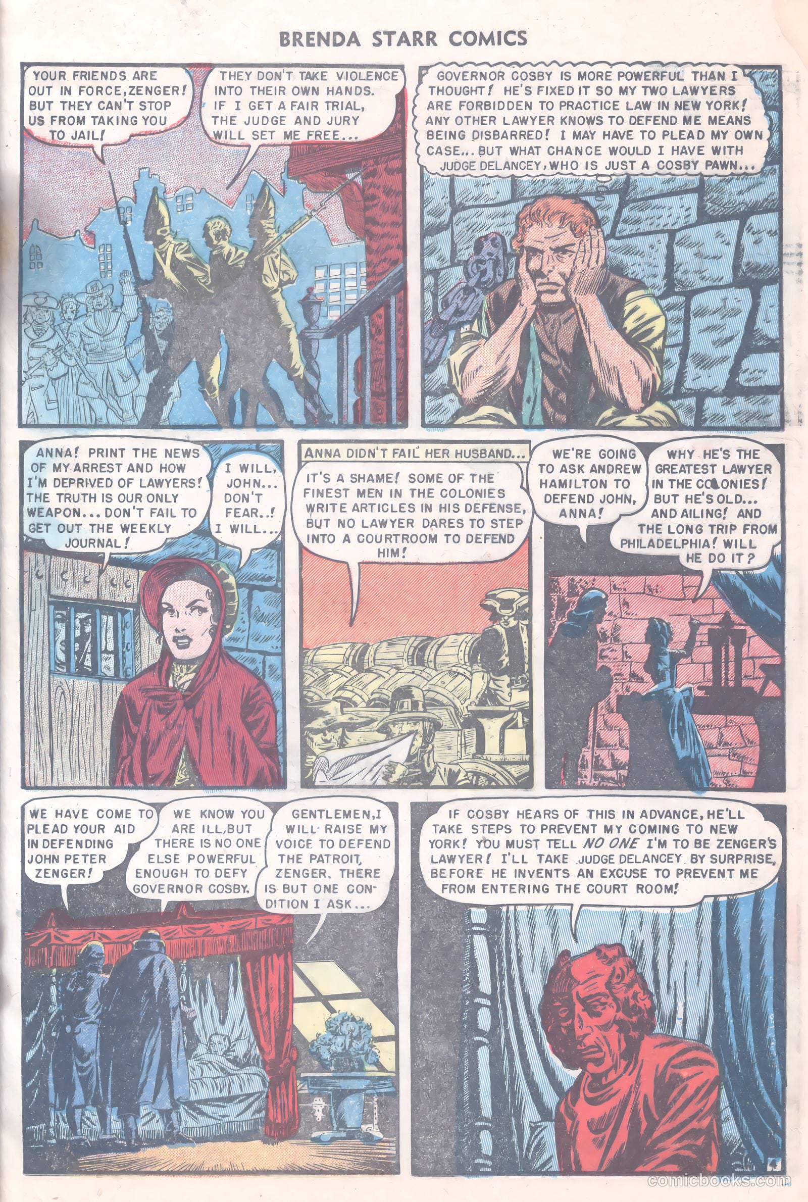 Brenda Starr Comics #11 (1949) — page 25 of 36