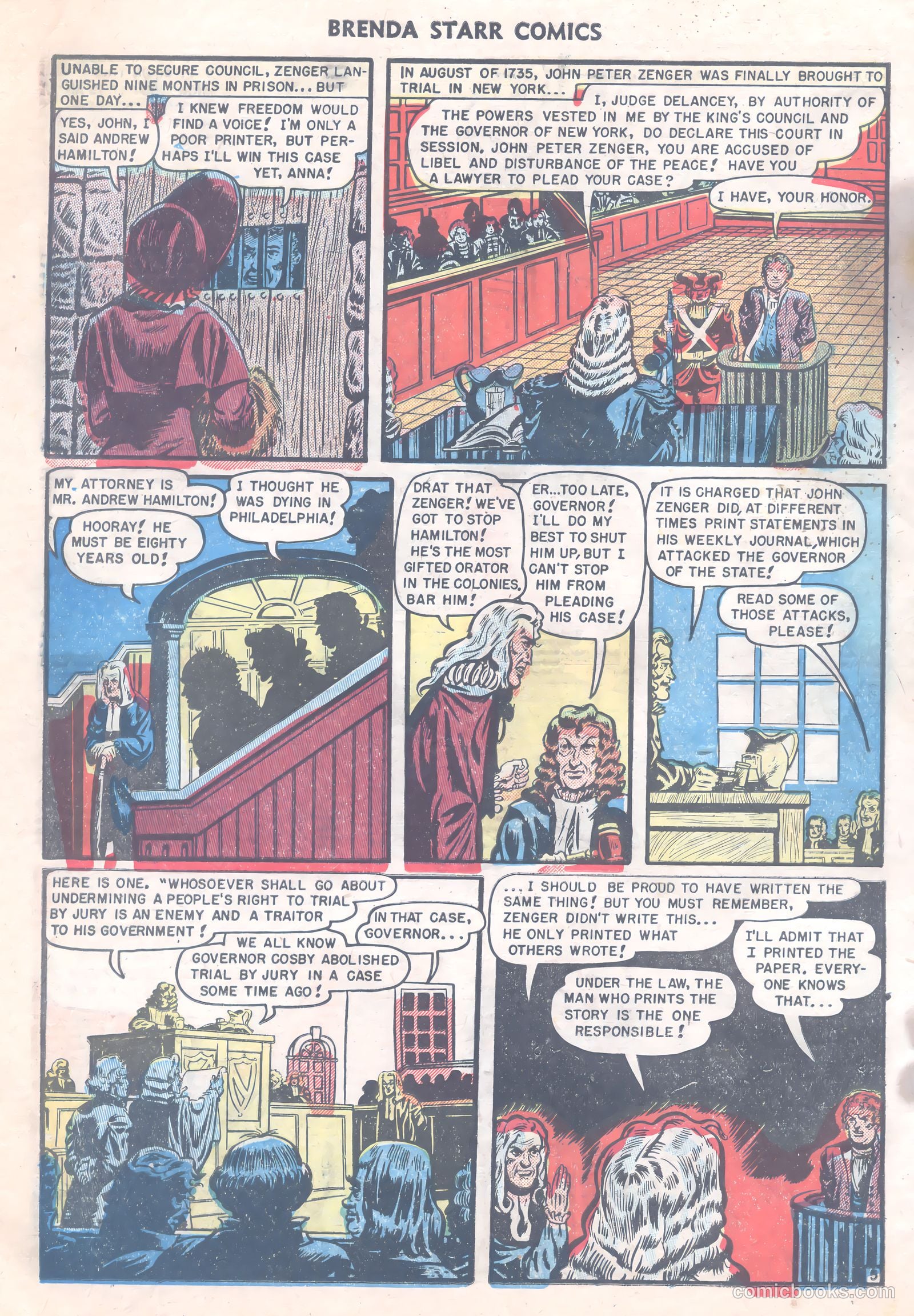 Brenda Starr Comics #11 (1949) — page 26 of 36