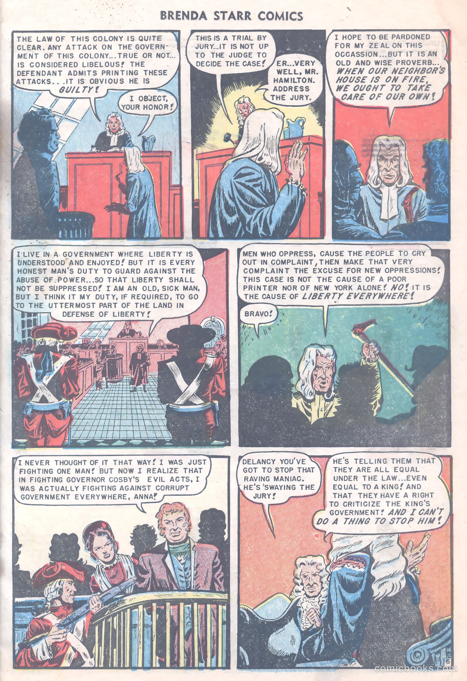 Brenda Starr Comics #11 (1949) — page 27 of 36