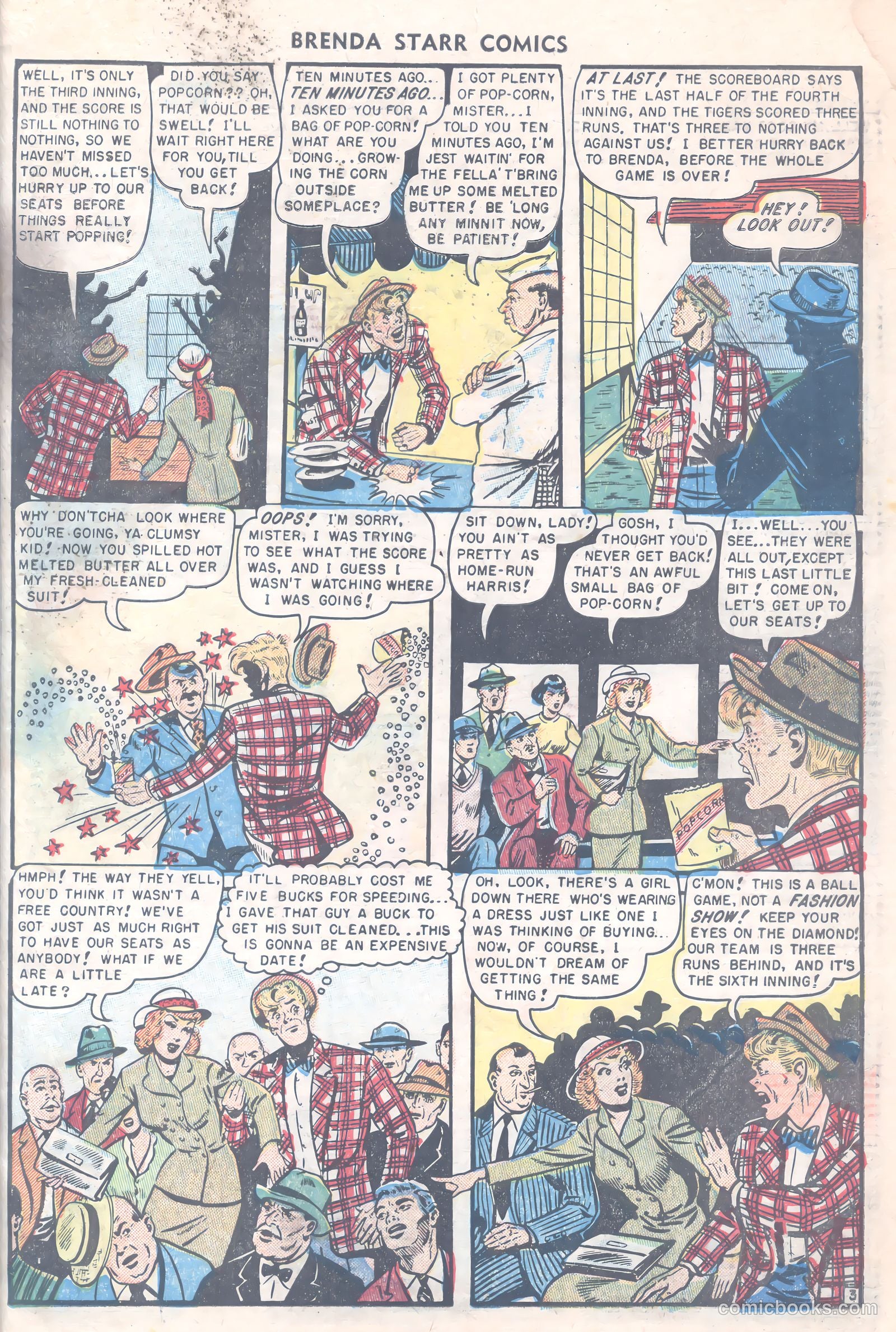 Brenda Starr Comics #11 (1949) — page 31 of 36