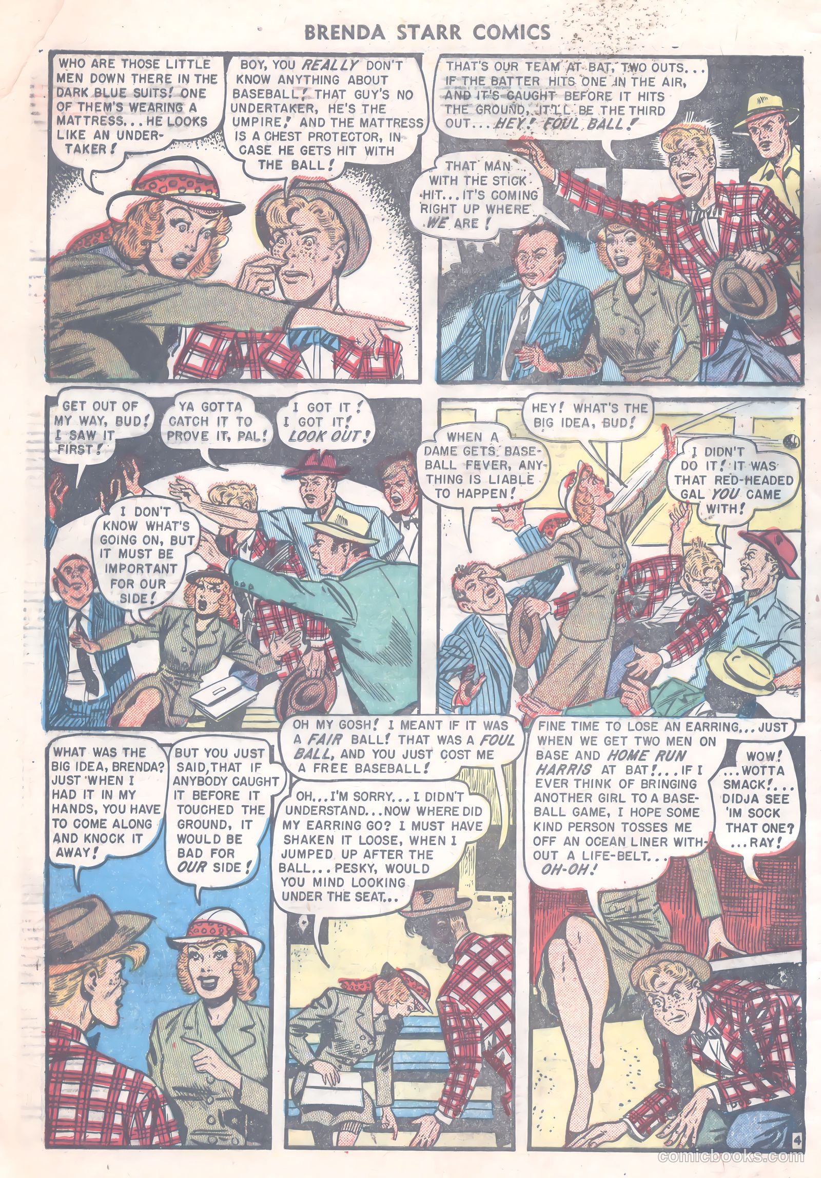 Brenda Starr Comics #11 (1949) — page 32 of 36