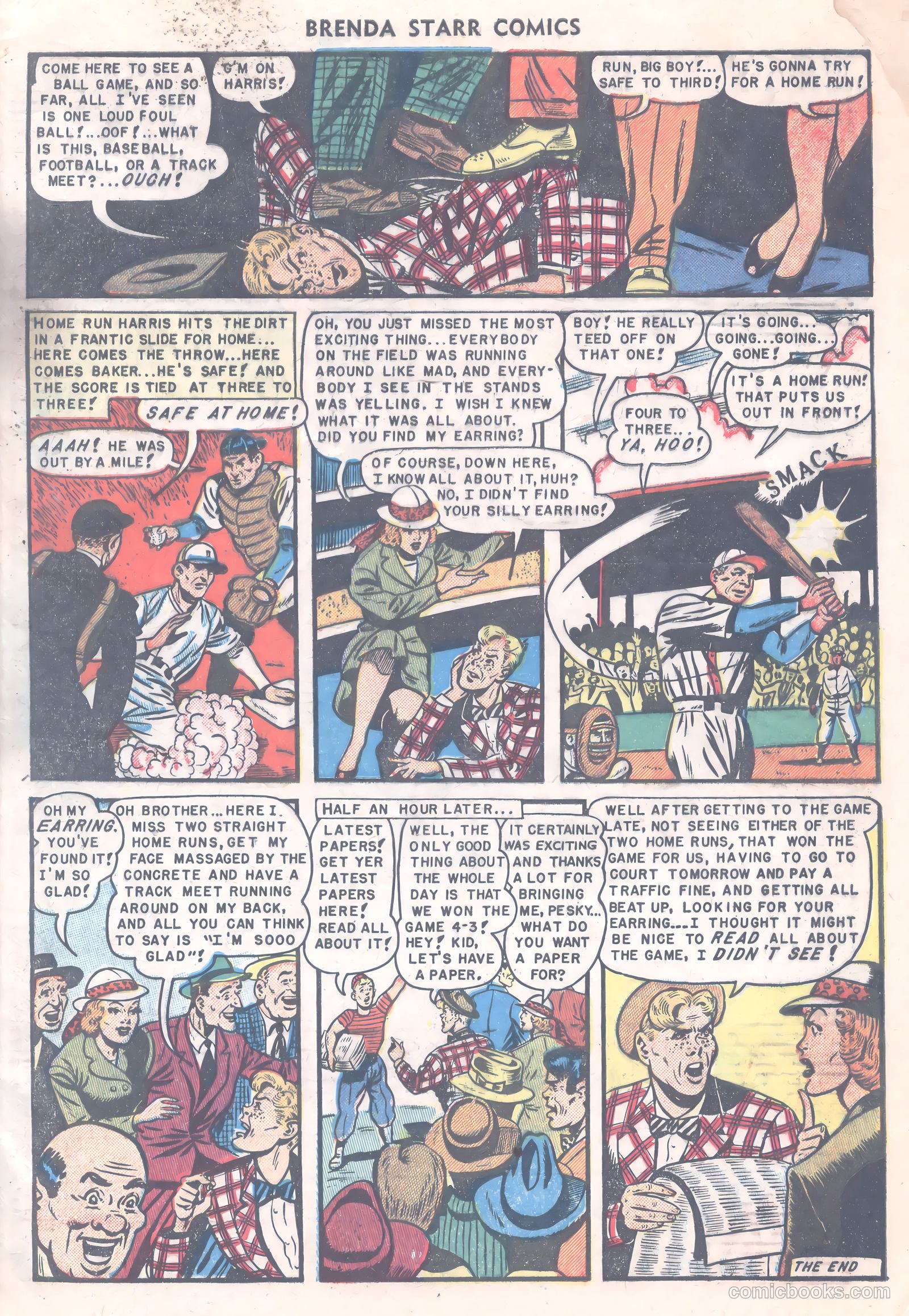 Brenda Starr Comics #11 (1949) — page 33 of 36
