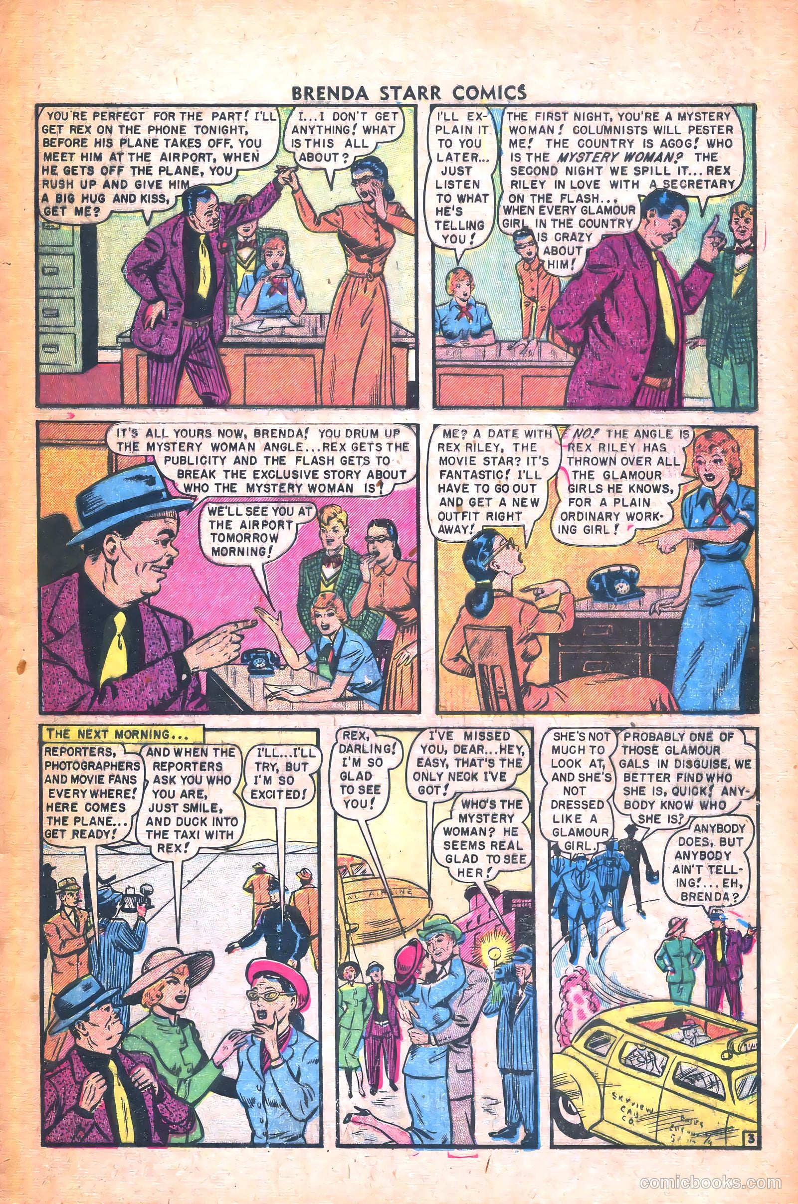 Brenda Starr Comics #12 (1949) — page 5 of 36
