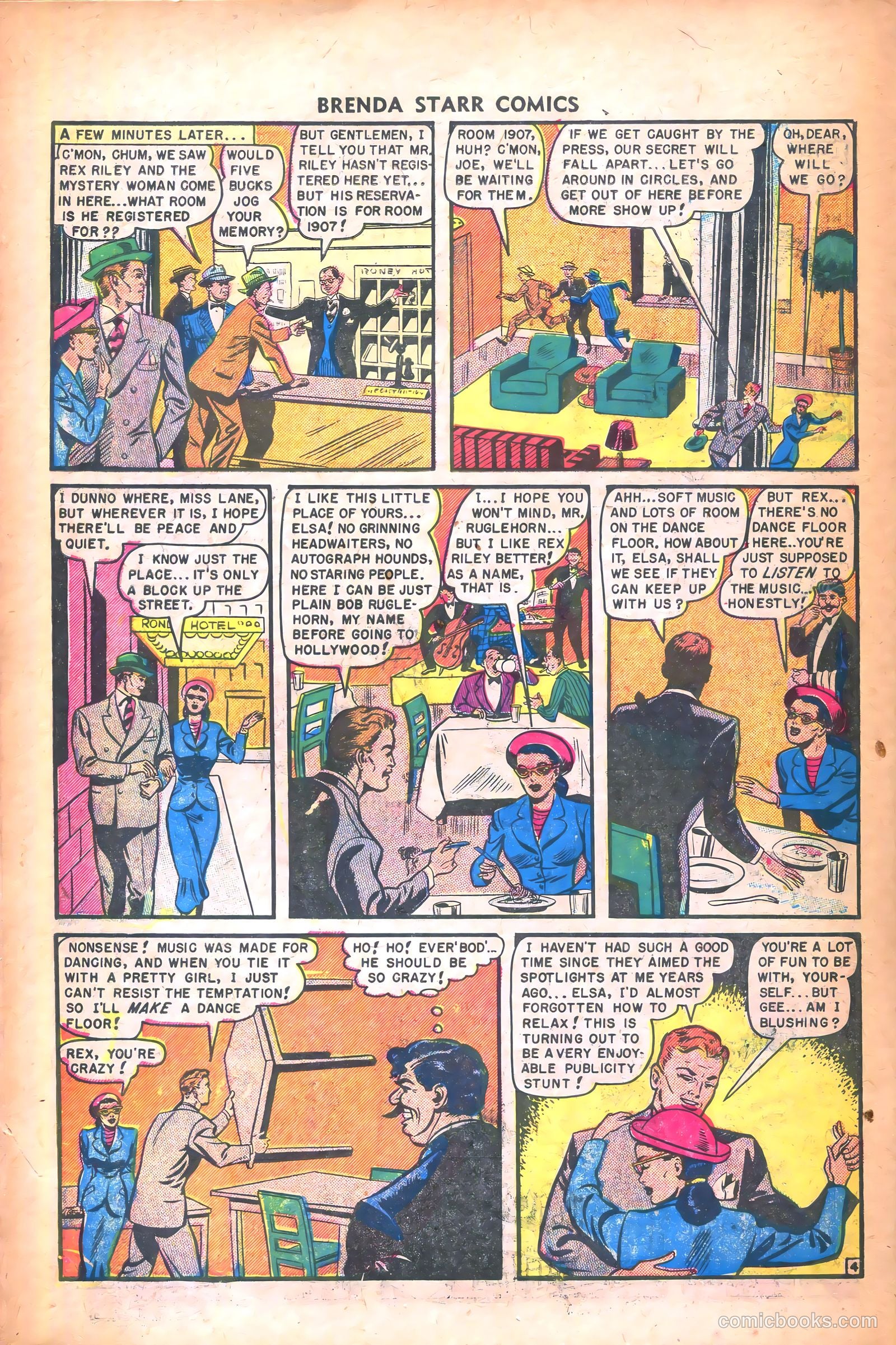 Brenda Starr Comics #12 (1949) — page 6 of 36