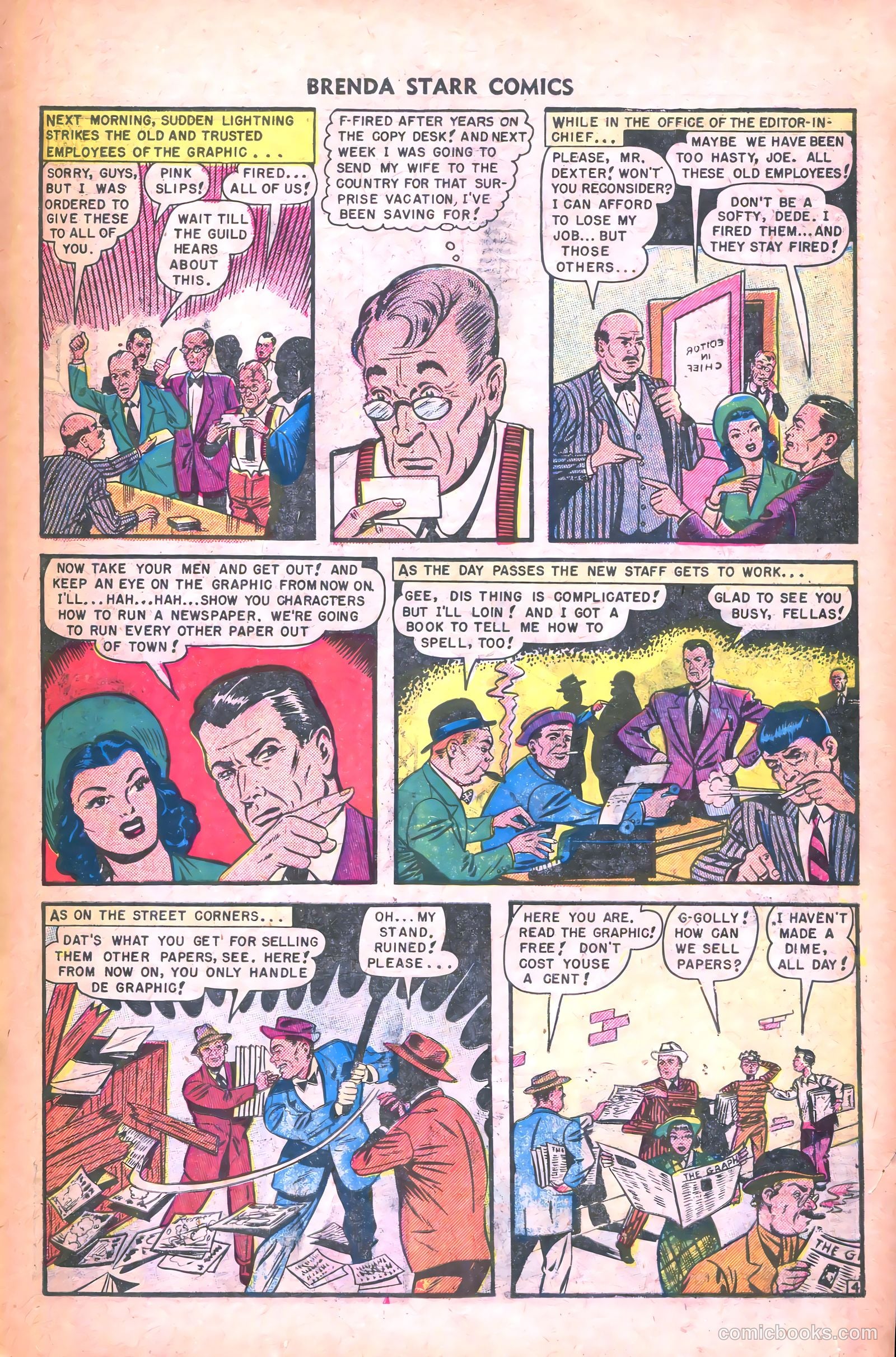 Brenda Starr Comics #12 (1949) — page 15 of 36