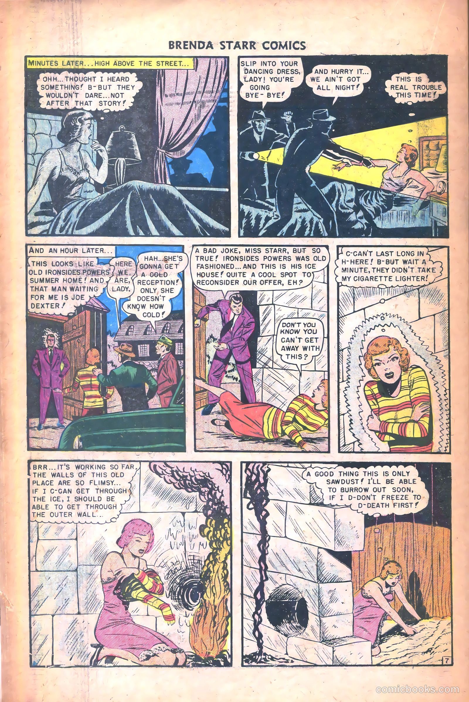 Brenda Starr Comics #12 (1949) — page 18 of 36