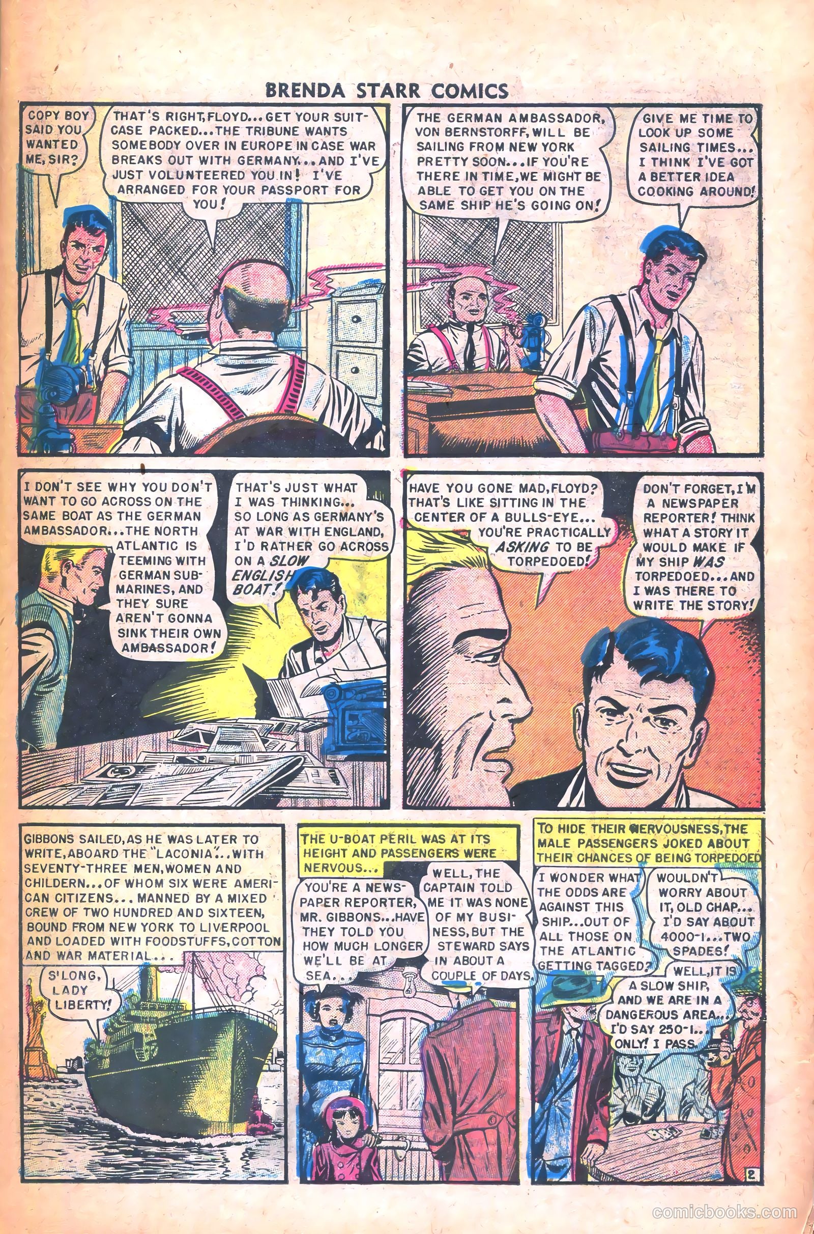 Brenda Starr Comics #12 (1949) — page 23 of 36