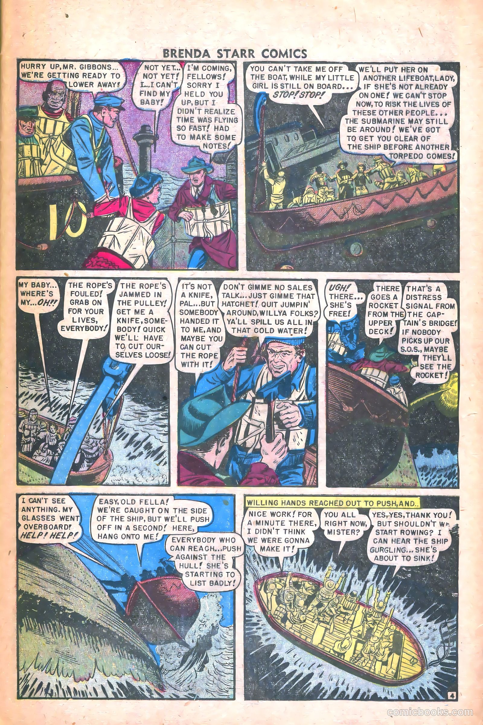 Brenda Starr Comics #12 (1949) — page 25 of 36