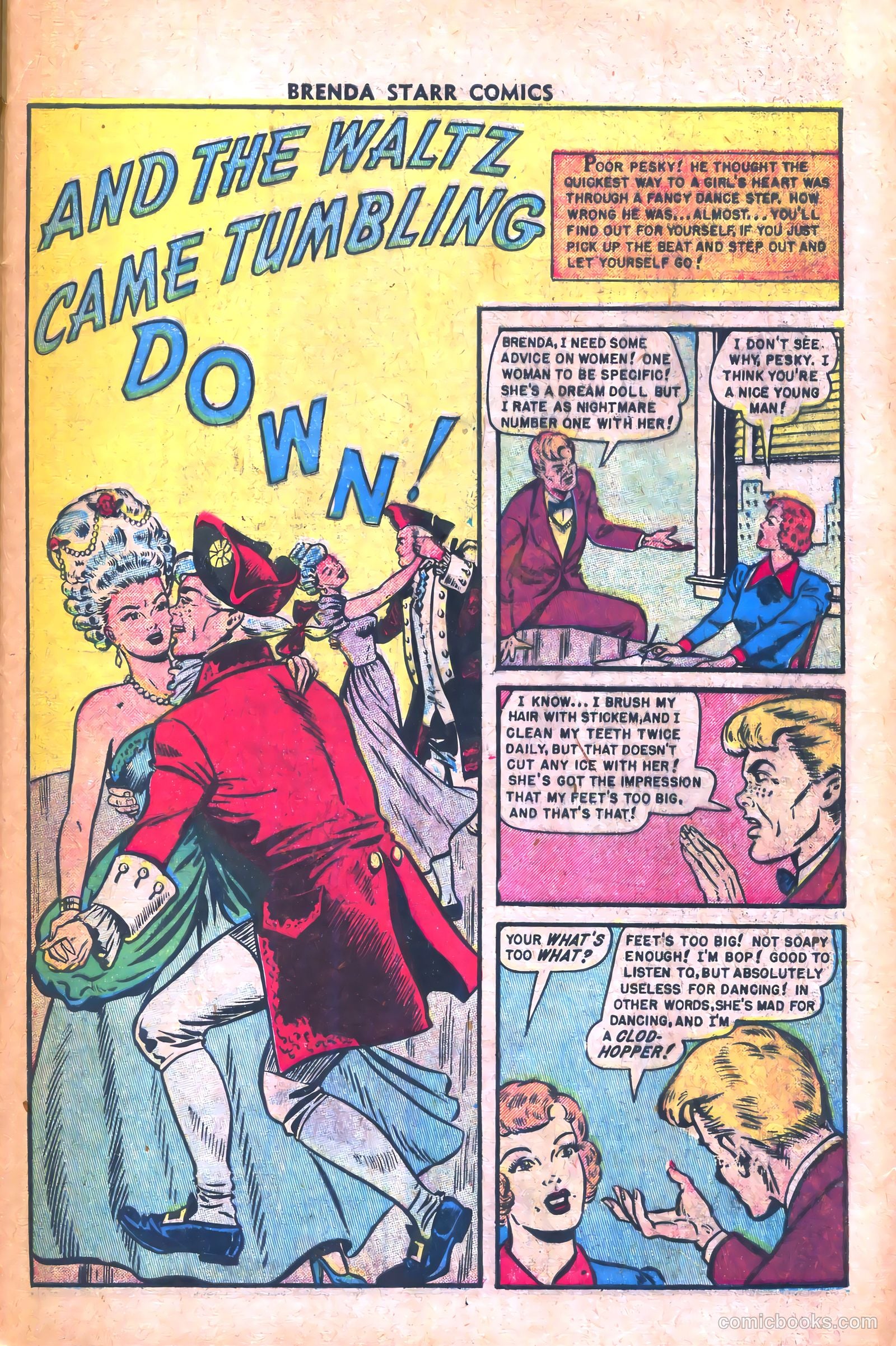 Brenda Starr Comics #12 (1949) — page 29 of 36