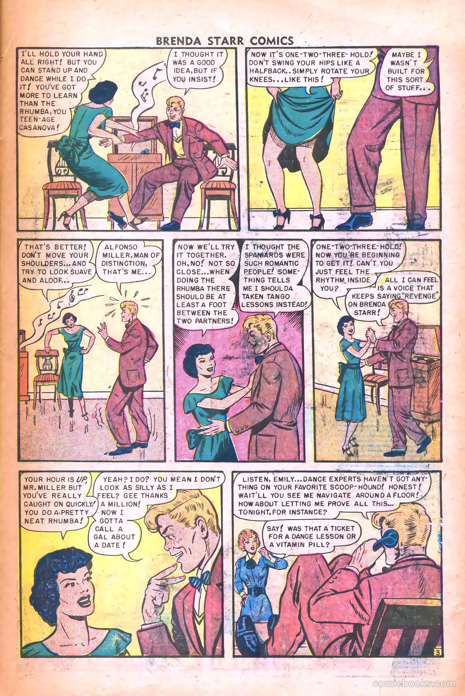 Brenda Starr Comics #12 (1949) — page 31 of 36