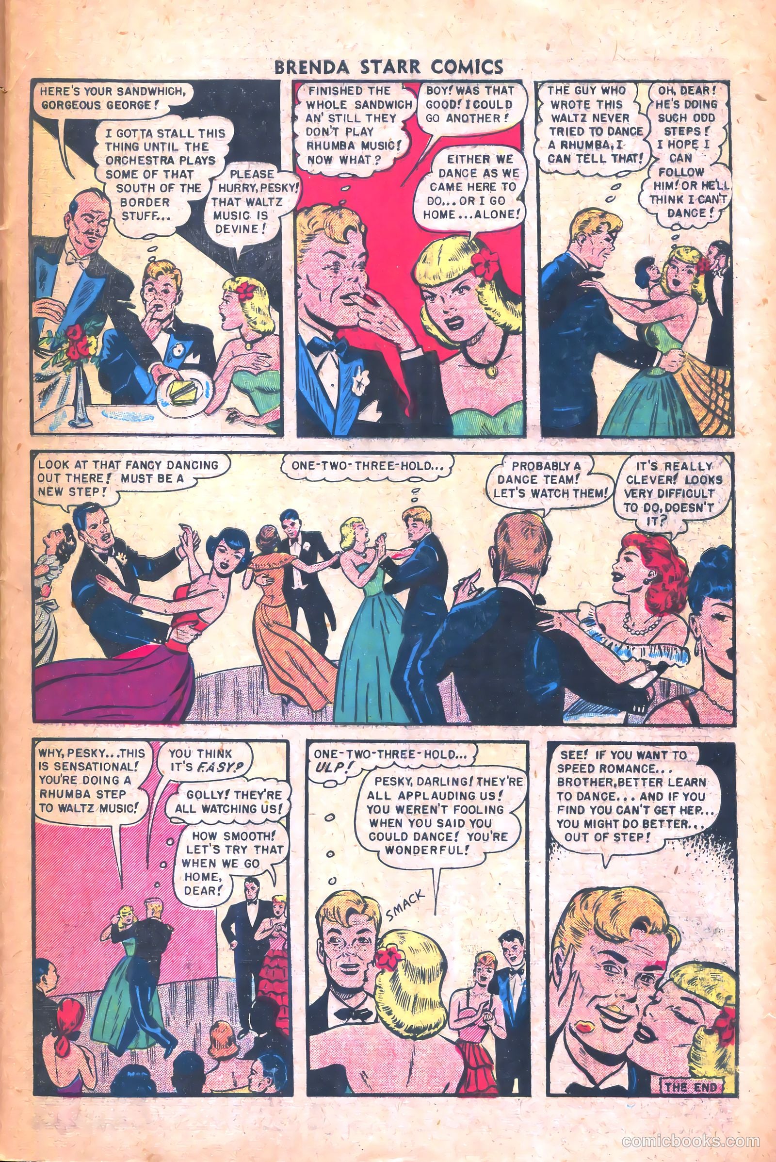 Brenda Starr Comics #12 (1949) — page 33 of 36