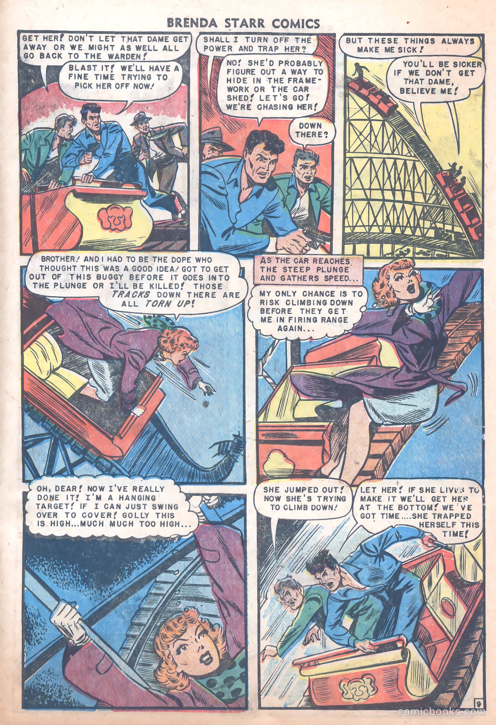 Brenda Starr Comics #8 (1949) — page 11 of 36