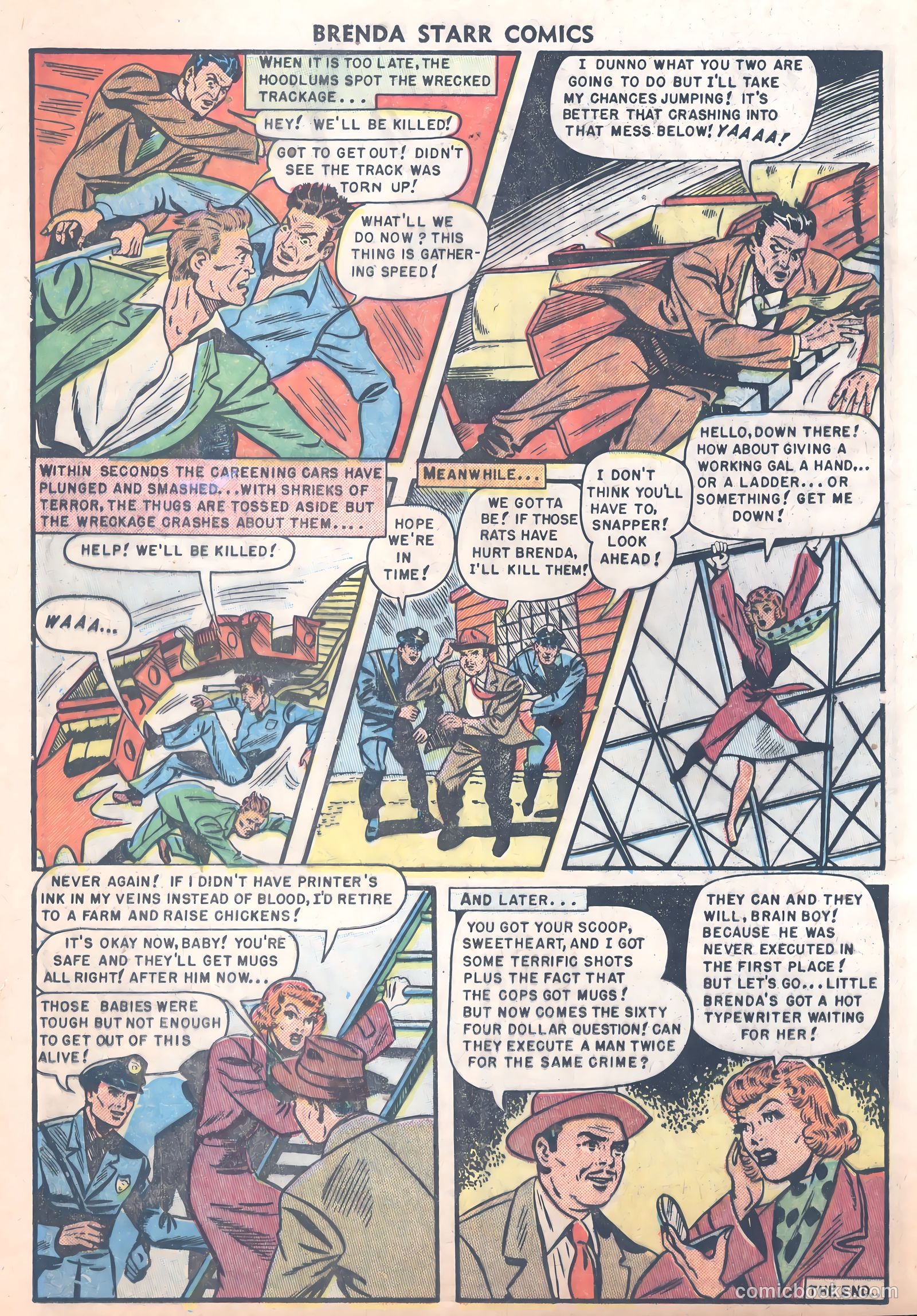 Brenda Starr Comics #8 (1949) — page 12 of 36