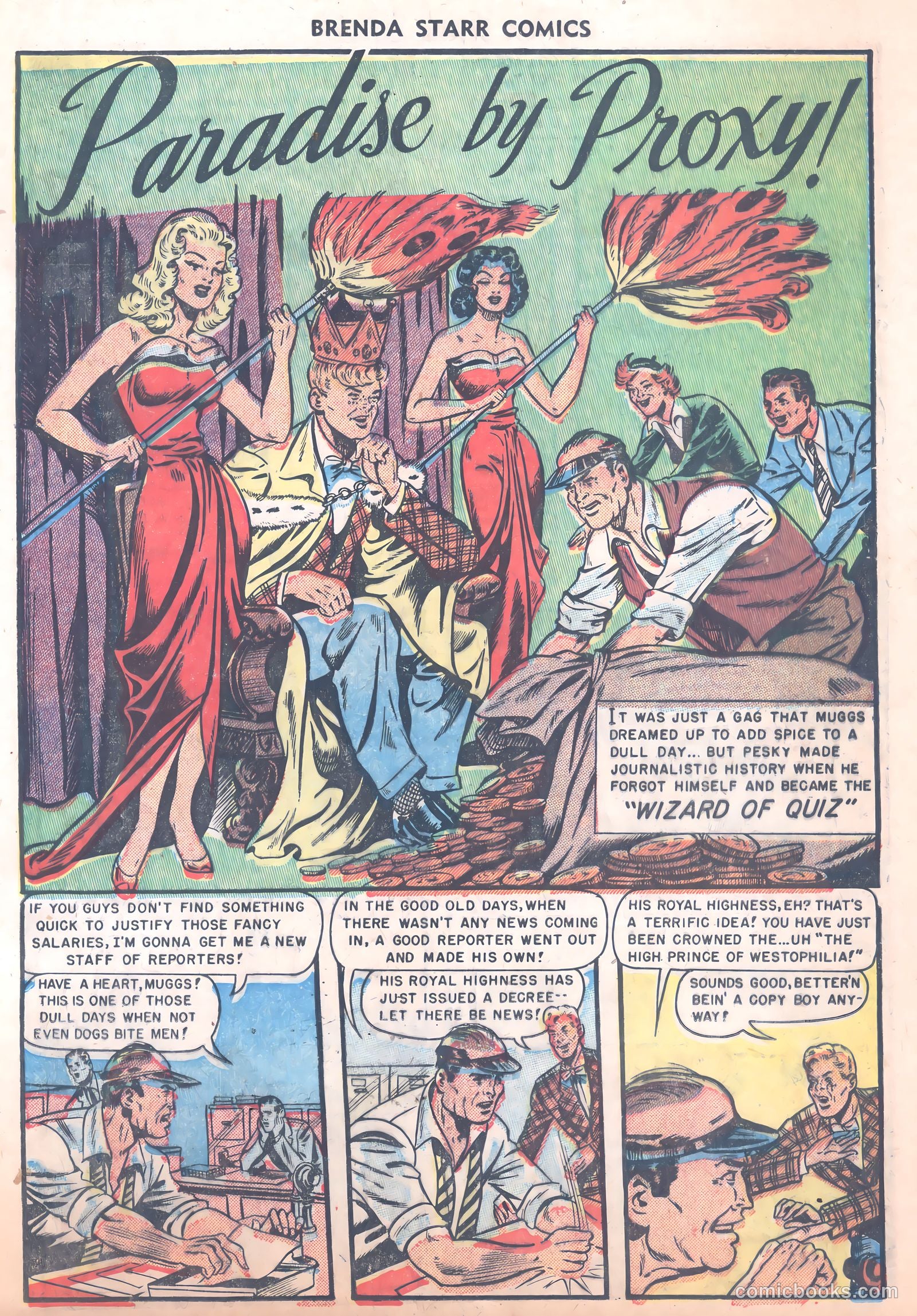 Brenda Starr Comics #8 (1949) — page 13 of 36