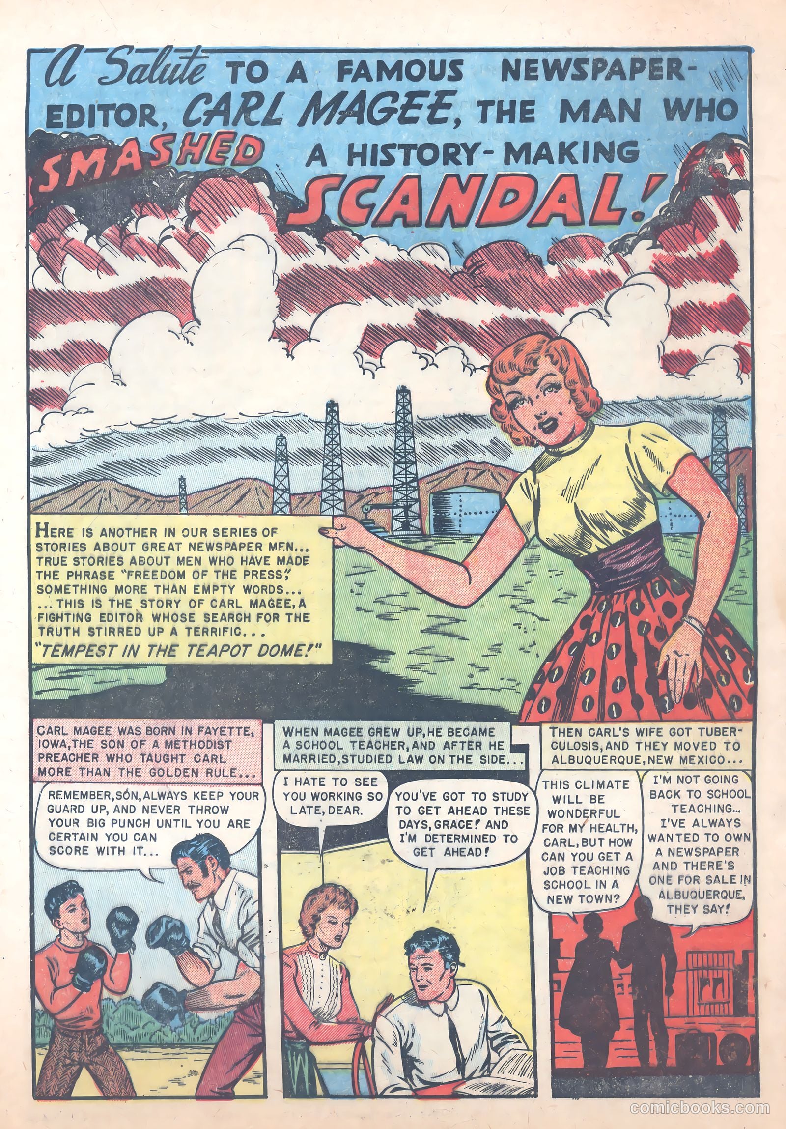 Brenda Starr Comics #8 (1949) — page 21 of 36