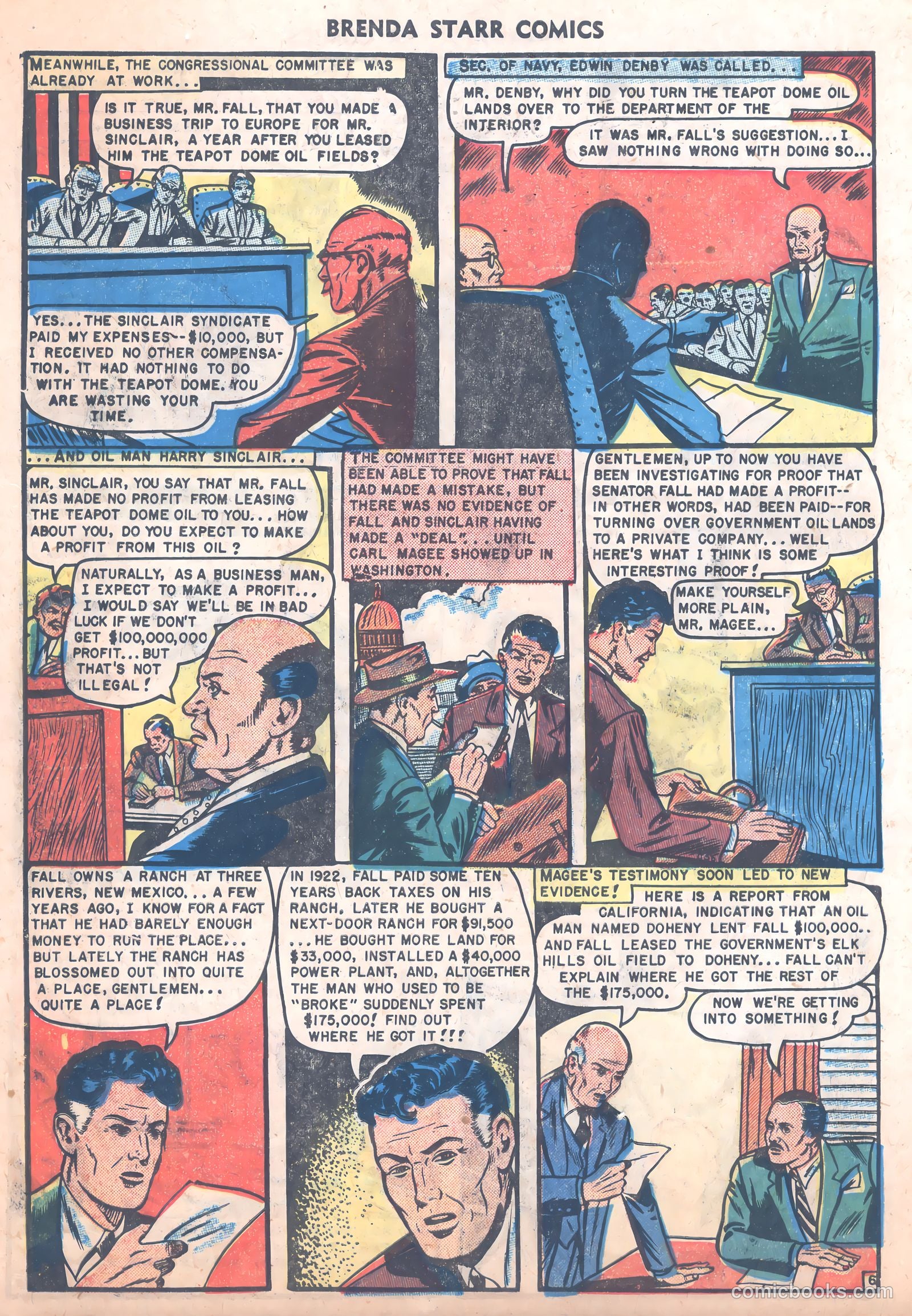 Brenda Starr Comics #8 (1949) — page 26 of 36