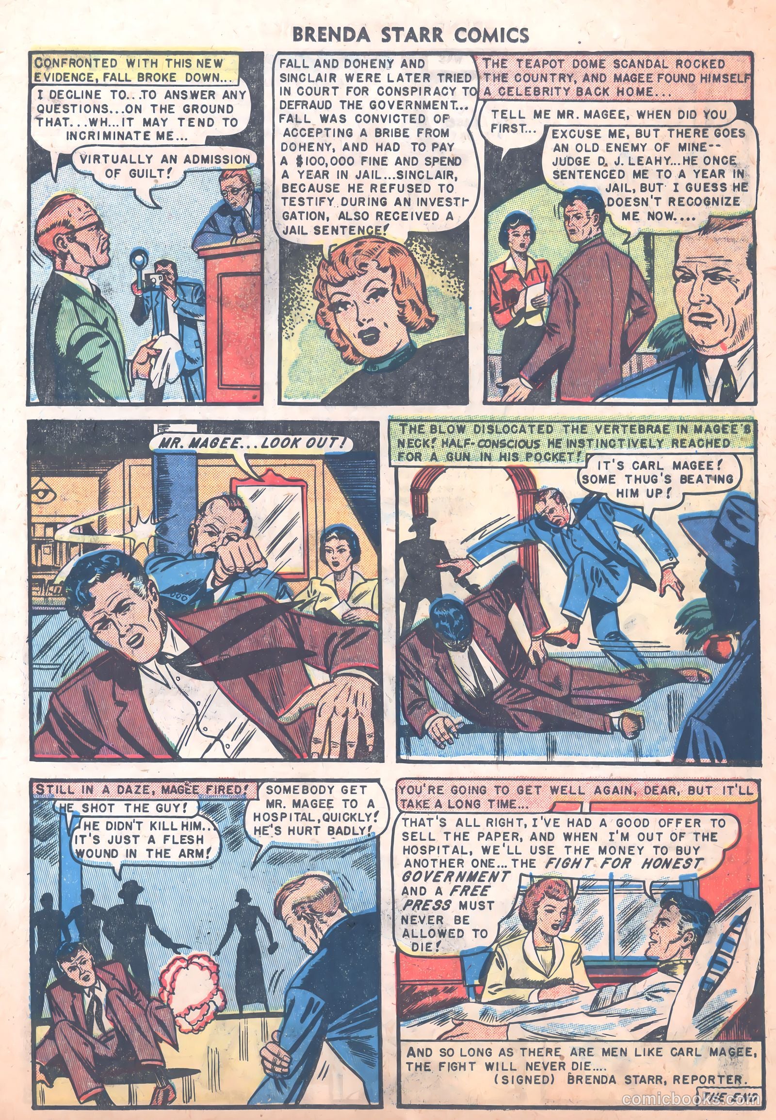 Brenda Starr Comics #8 (1949) — page 27 of 36