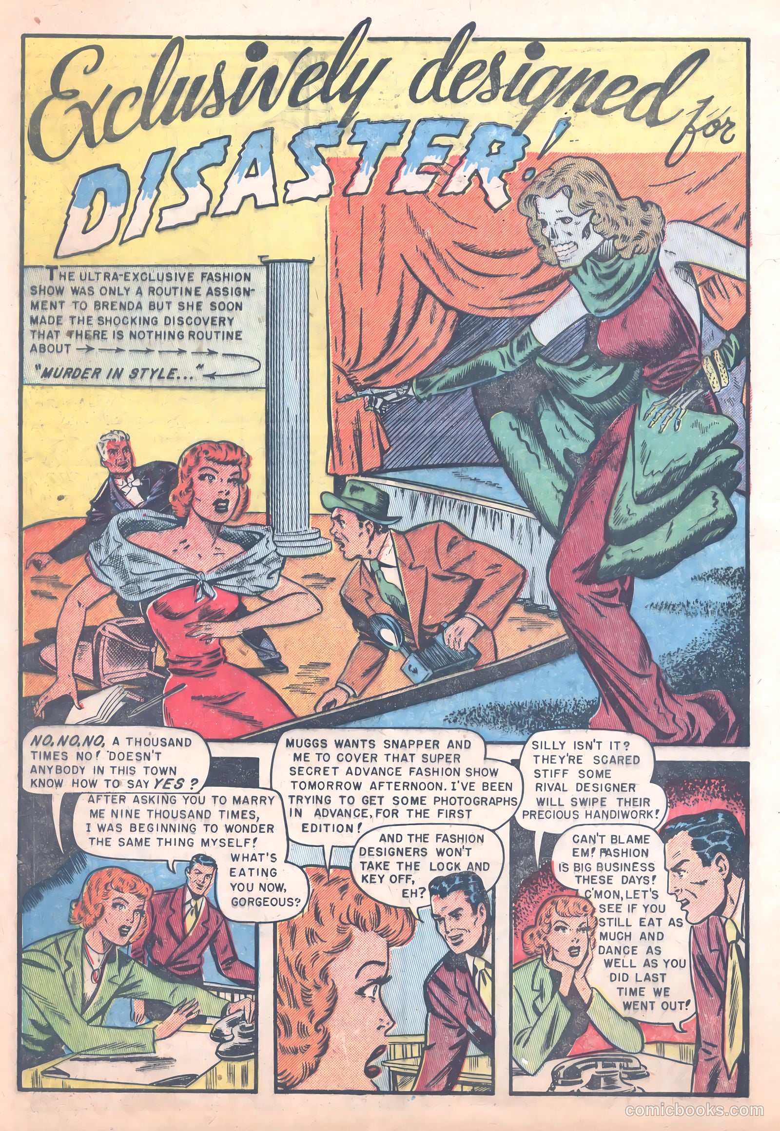 Brenda Starr Comics #8 (1949) — page 28 of 36