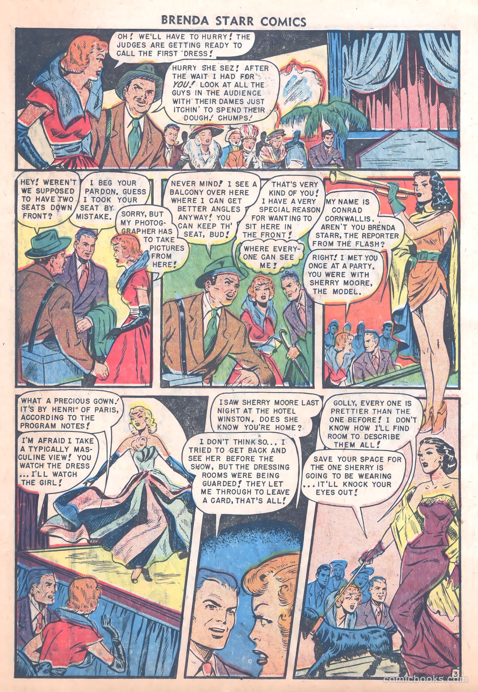 Brenda Starr Comics #8 (1949) — page 30 of 36