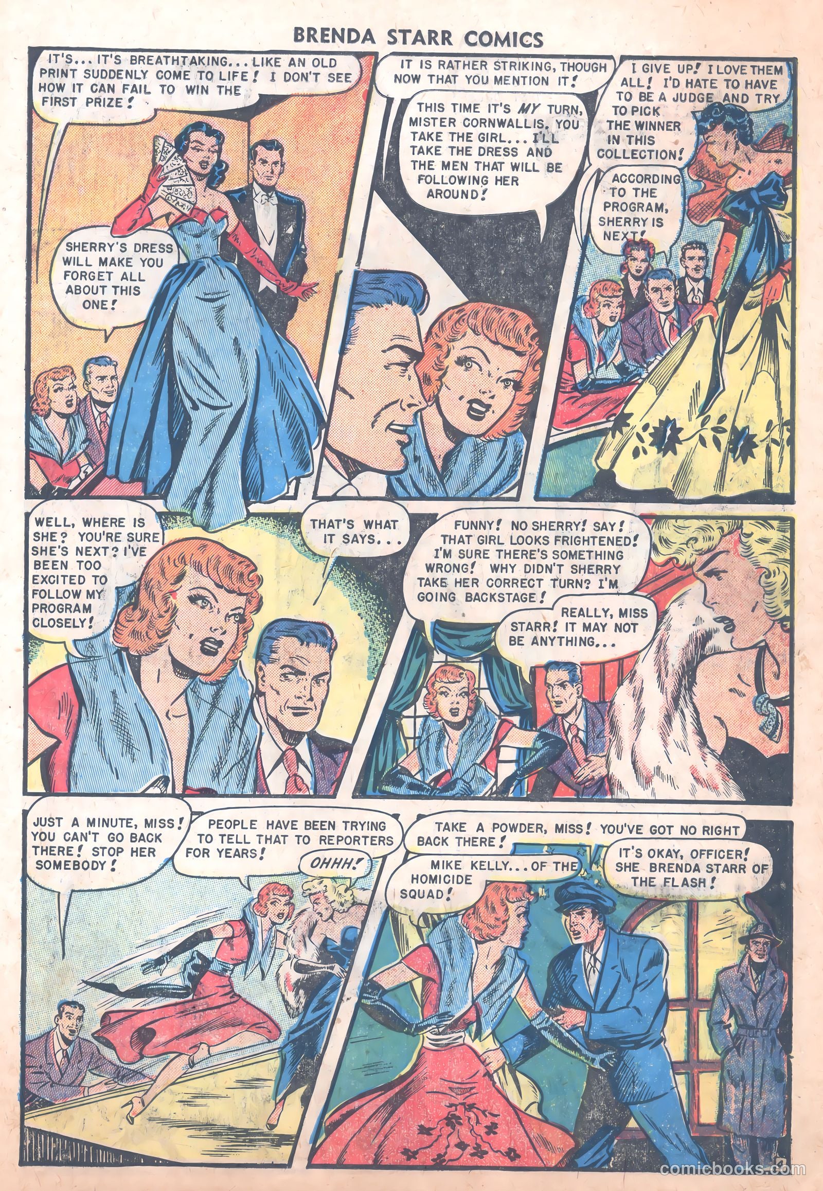 Brenda Starr Comics #8 (1949) — page 31 of 36