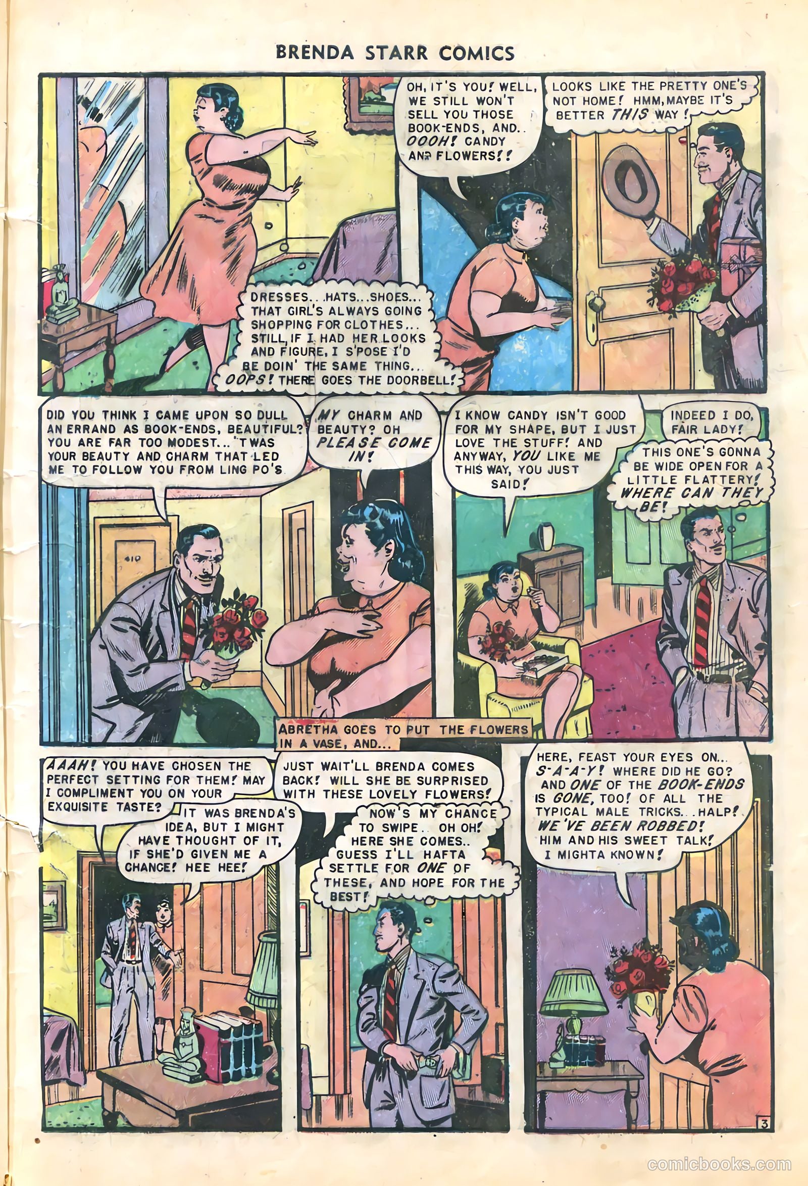 Brenda Starr Comics #9 (1949) — page 5 of 36