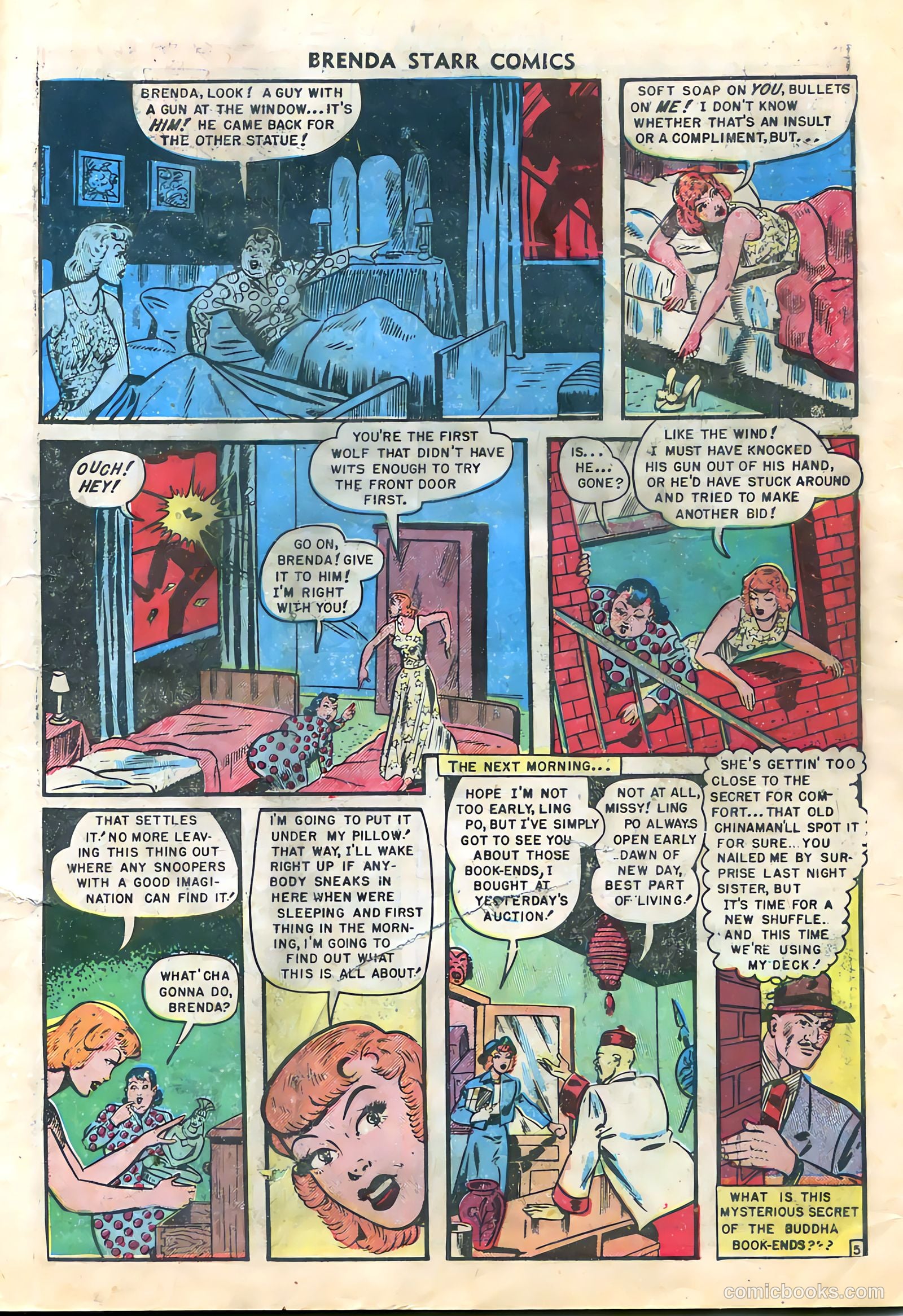 Brenda Starr Comics #9 (1949) — page 7 of 36