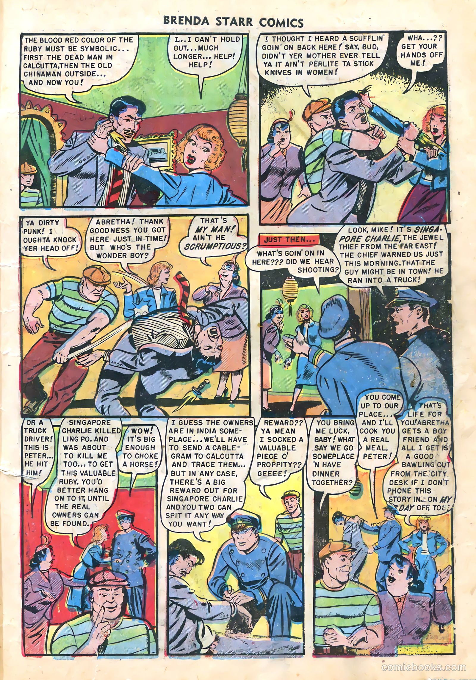 Brenda Starr Comics #9 (1949) — page 11 of 36