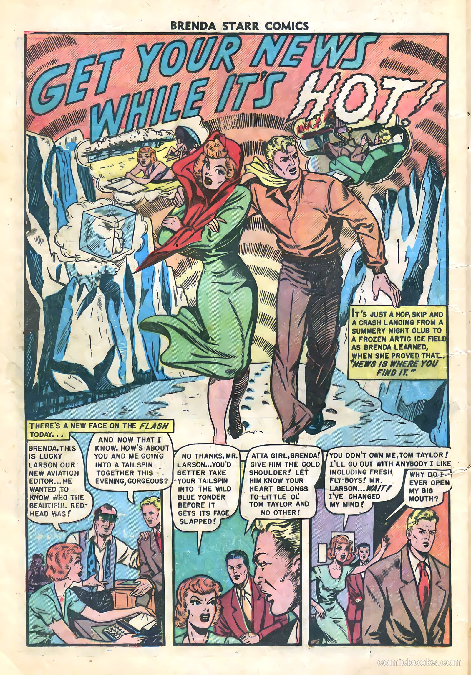 Brenda Starr Comics #9 (1949) — page 12 of 36