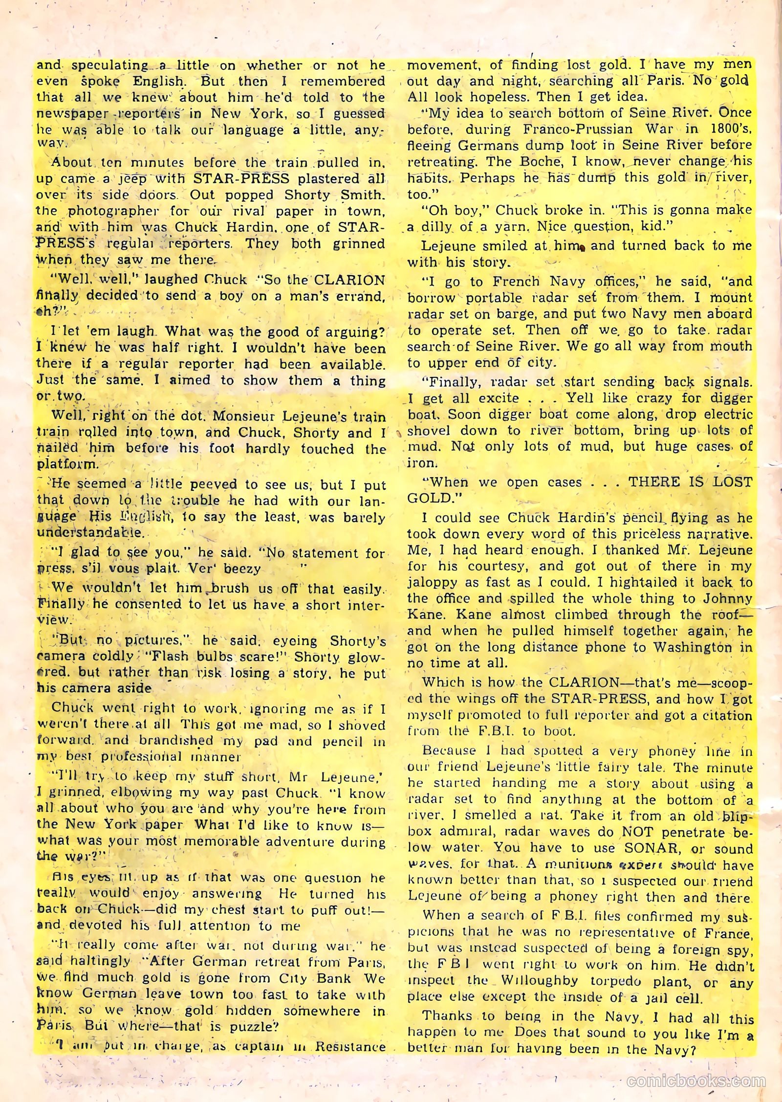 Brenda Starr Comics #9 (1949) — page 20 of 36