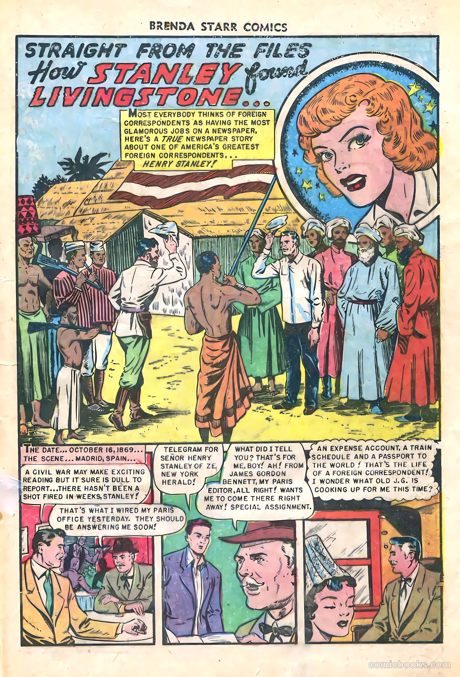 Brenda Starr Comics #9 (1949) — page 21 of 36