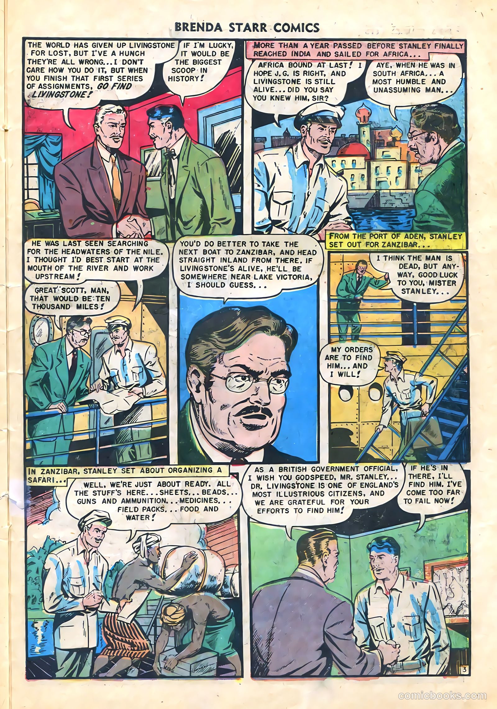 Brenda Starr Comics #9 (1949) — page 23 of 36