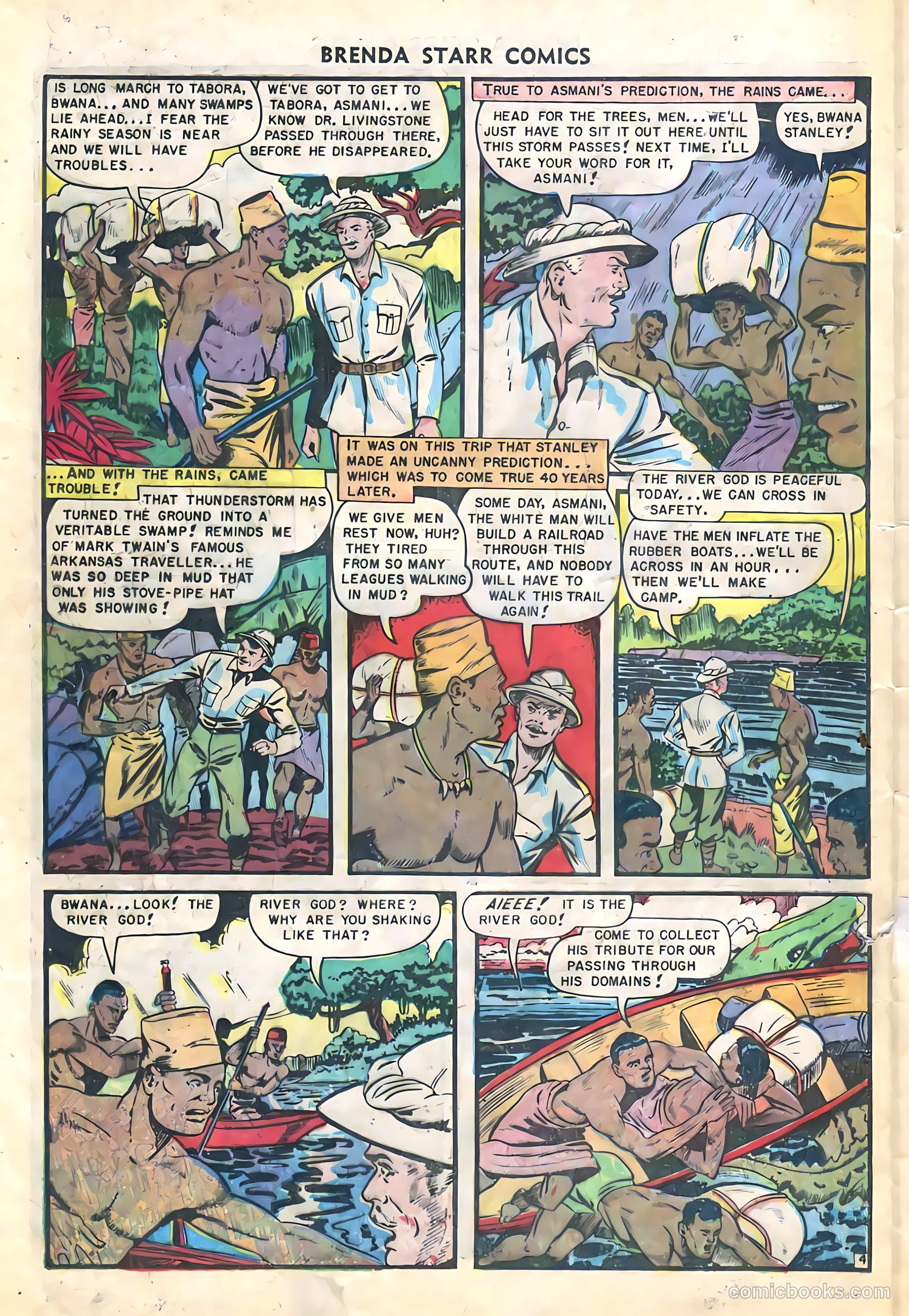 Brenda Starr Comics #9 (1949) — page 24 of 36