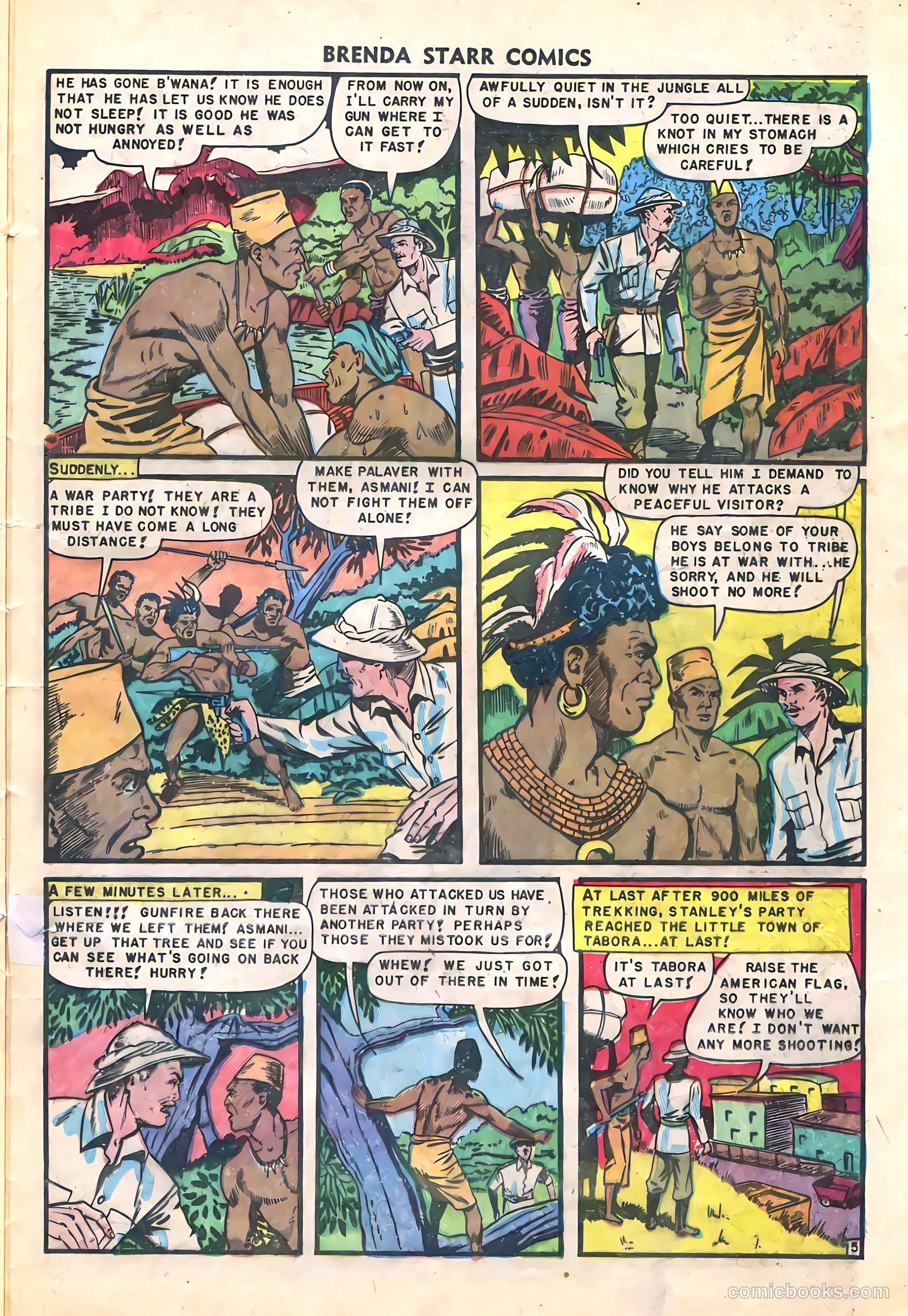 Brenda Starr Comics #9 (1949) — page 25 of 36