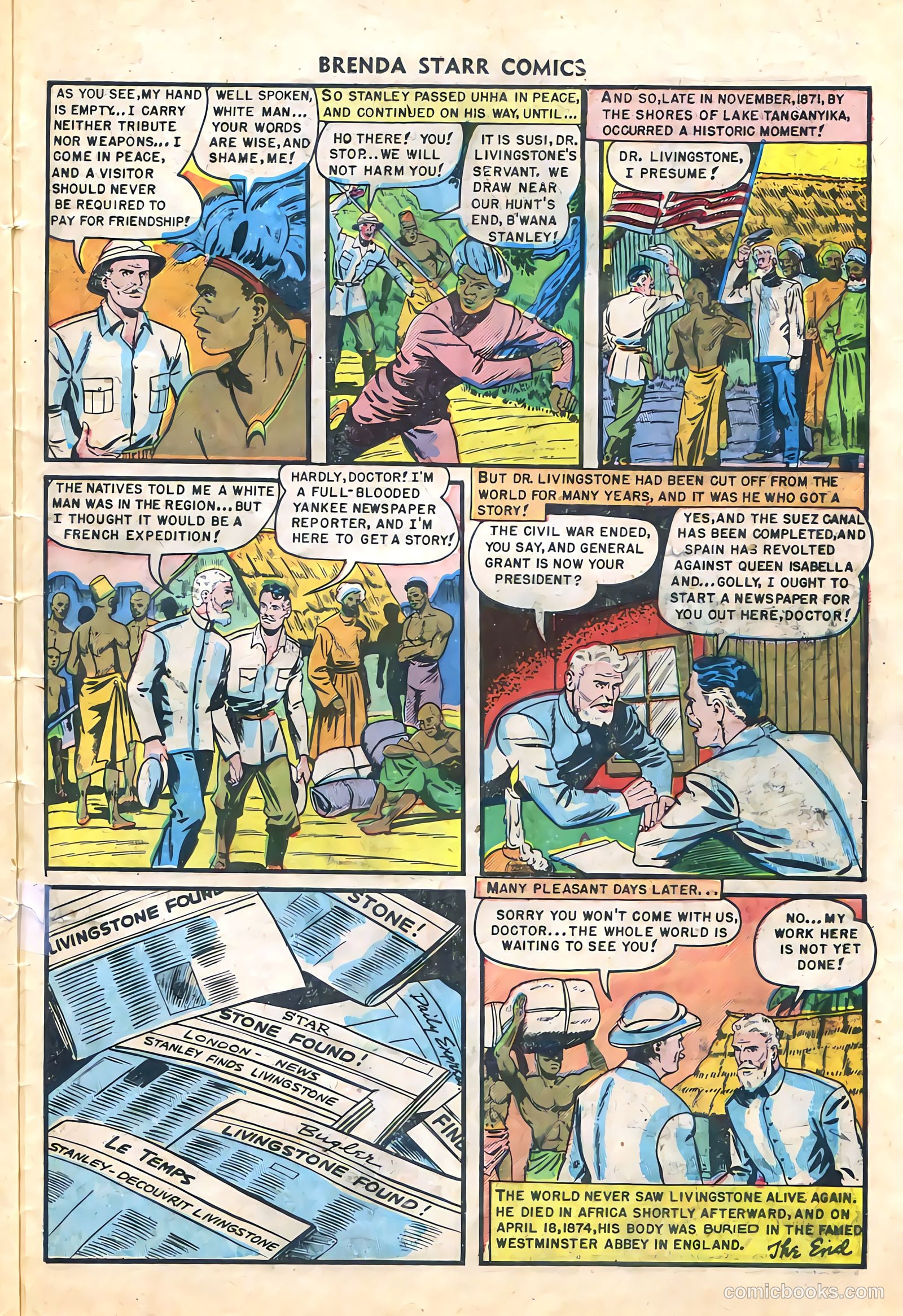 Brenda Starr Comics #9 (1949) — page 27 of 36